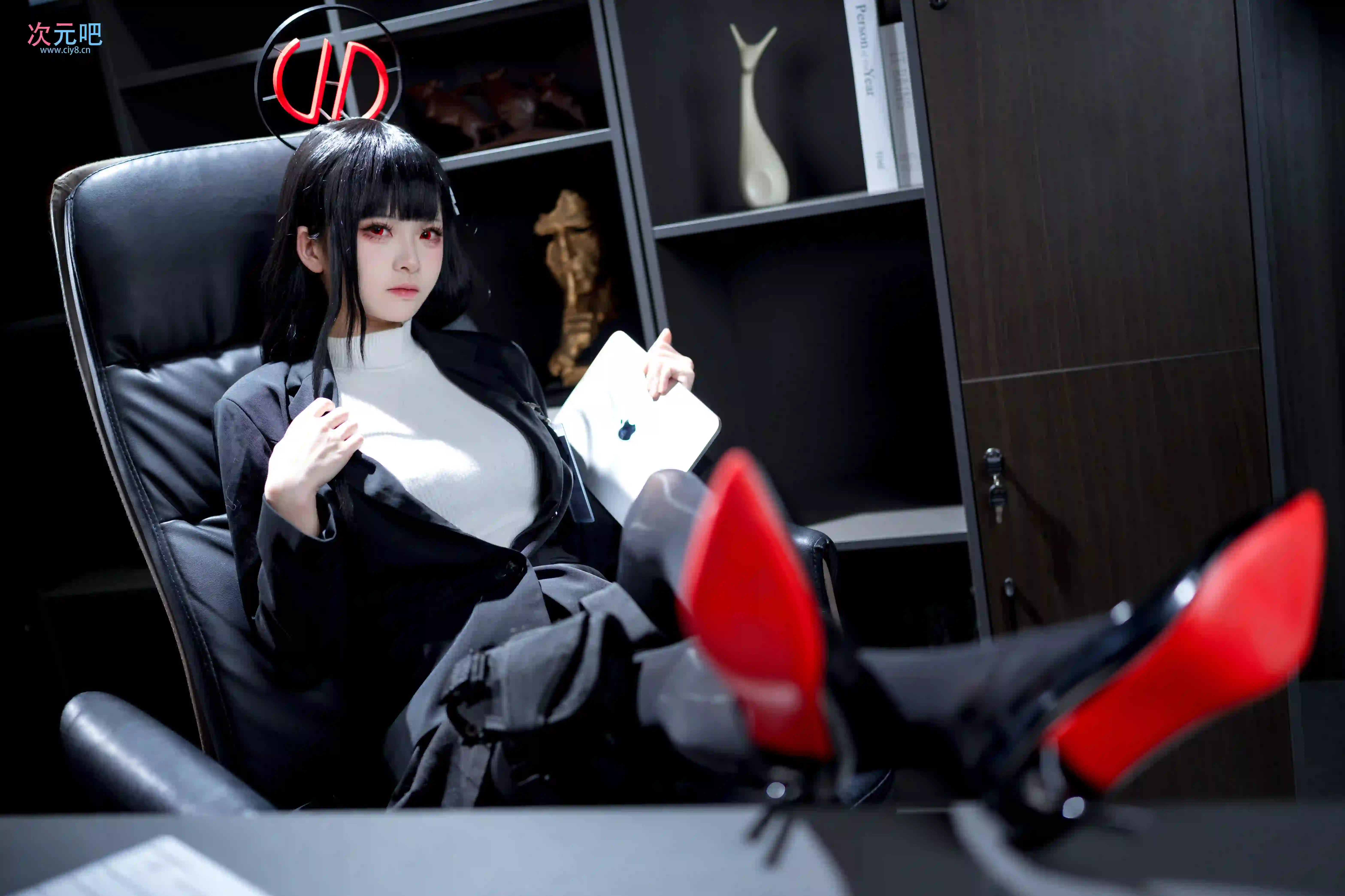 图片[1]-二次元COS分享九柒喵 – 蔚蓝档案 调月莉音-二次元COS分享次元吧