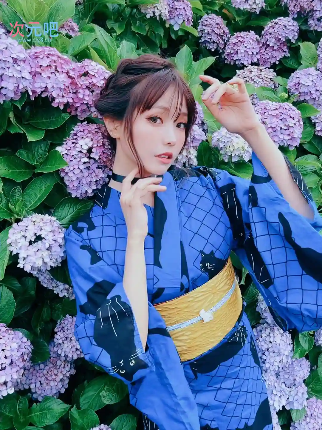 图片[1]-二次元COS分享Ely_eee (ElyEE子) – Rainy Season Black Cat-二次元COS分享次元吧