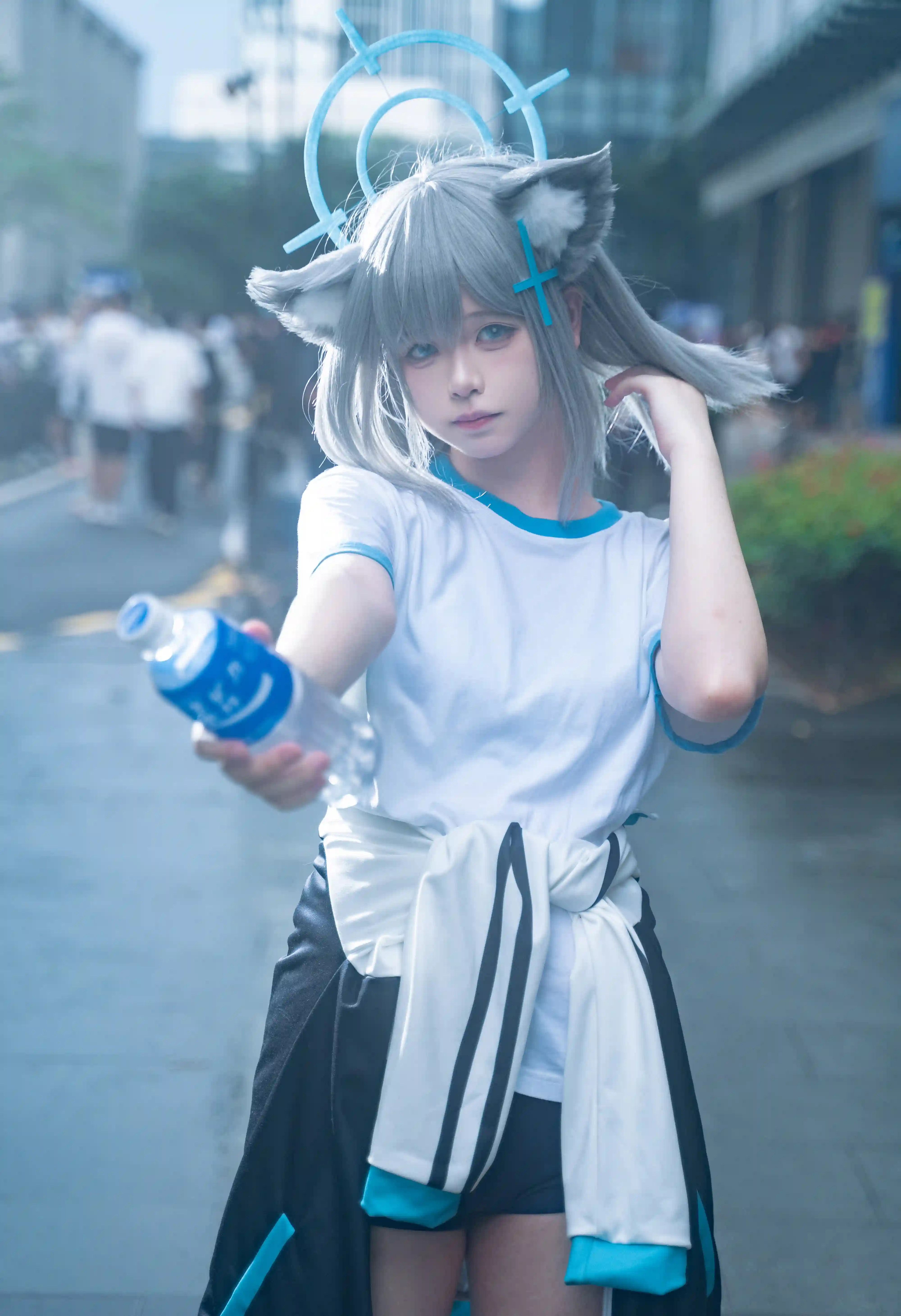 图片[8]-二次元COS分享[COSplay]蔚蓝档案 砂狼白子 雨天-二次元COS分享次元吧