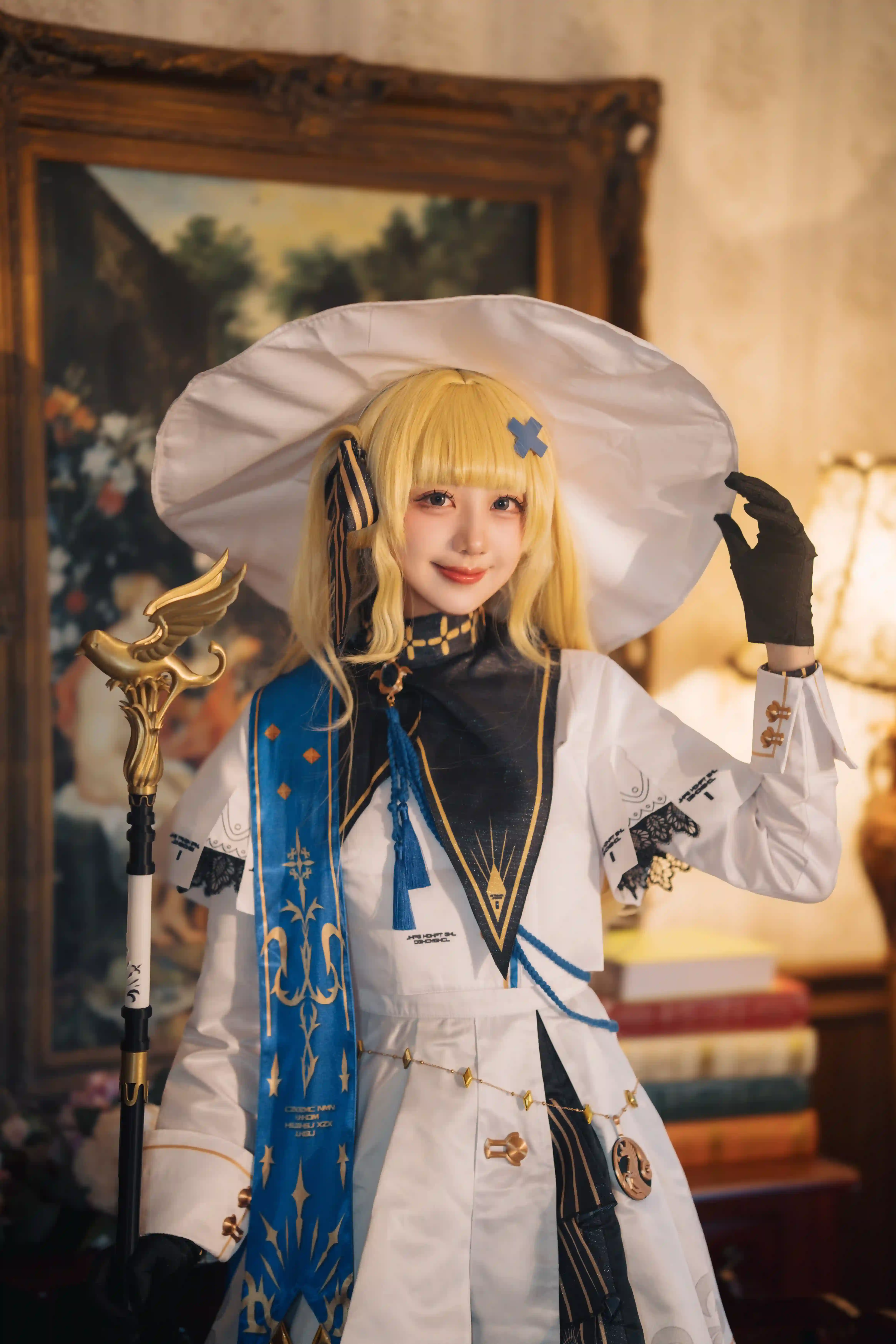 图片[8]-二次元COS分享[COSplay]鸣潮 菲比 在复古空间，还原优雅魔导士风姿-二次元COS分享次元吧