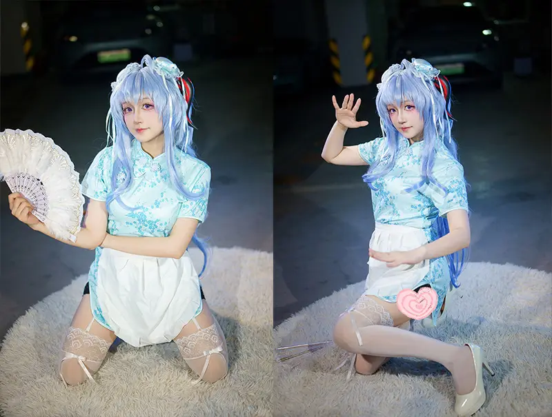 [COSplay]甘雨中华娘来也～ 看招！-二次元COS分享次元吧