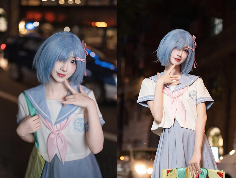 [COSplay]永远太远了，明天陪蕾姆逛街吧~ ​​​-二次元COS分享次元吧