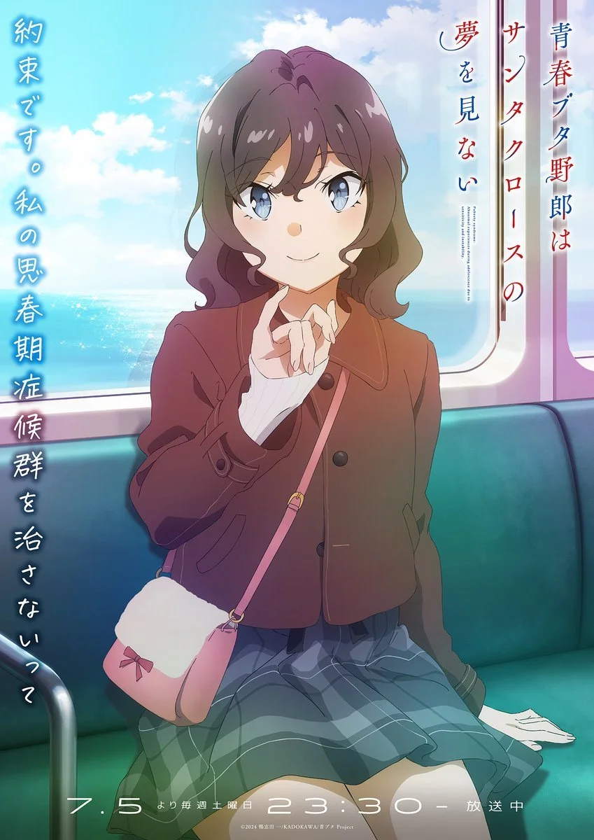 《青春猪头少年不会梦到圣诞服女郎》公开“自家女学生篇”视觉图，该作正在播出中！-二次元COS分享次元吧