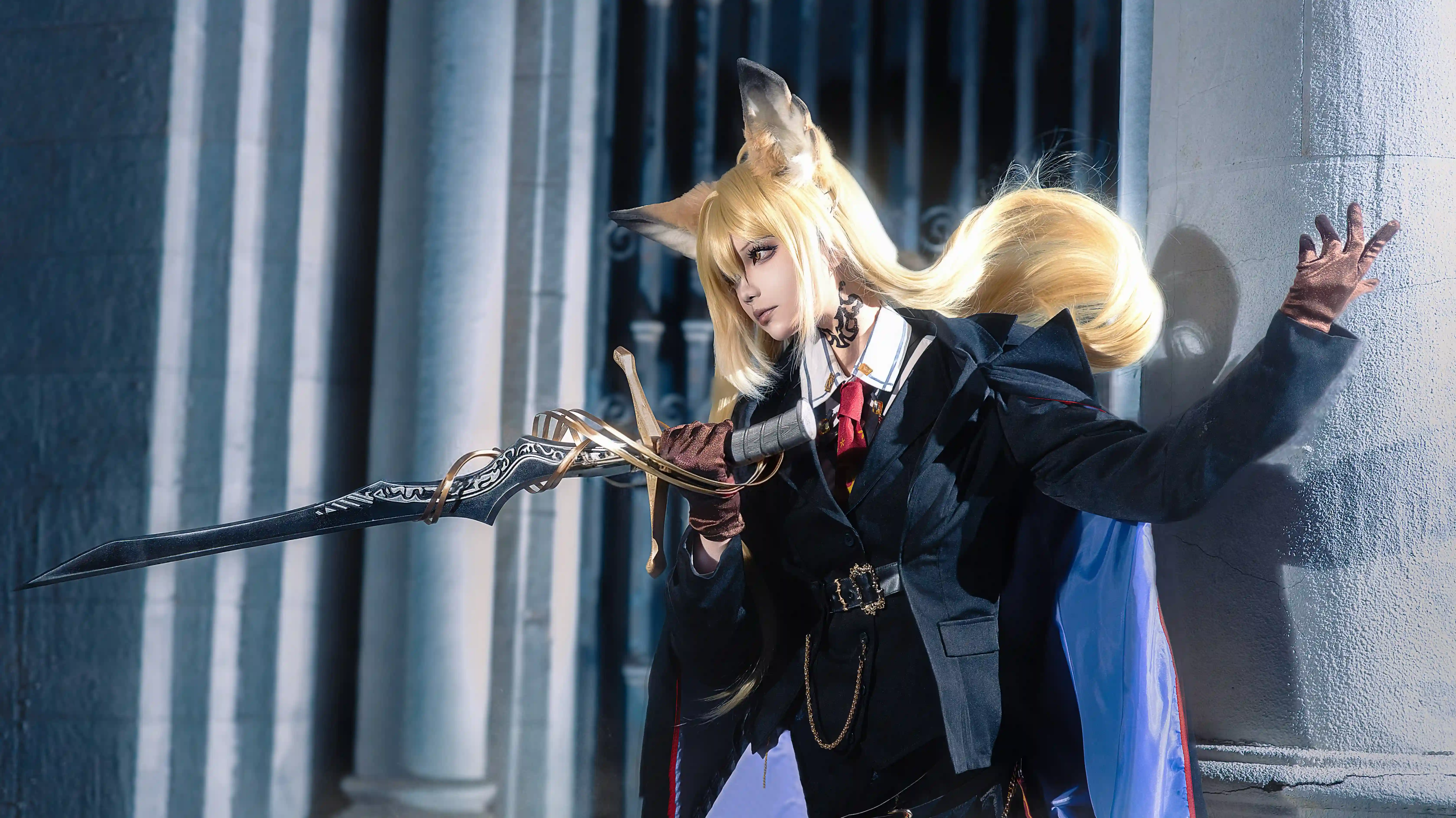 图片[1]-二次元COS分享[COSplay]我很少通过录像看自己。以前的那些战斗，都发生在无人知晓的街巷。-二次元COS分享次元吧