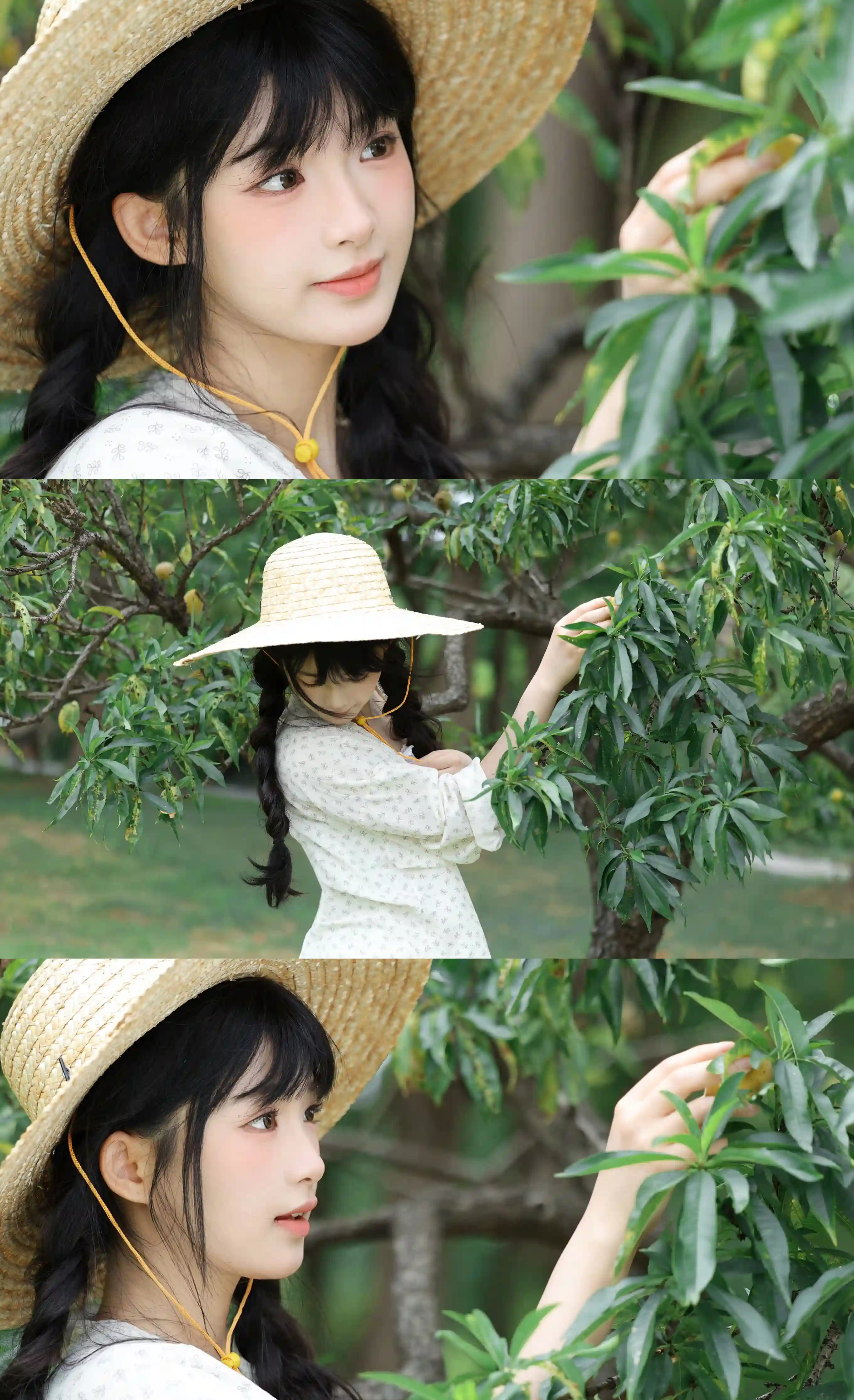 图片[2]-二次元COS分享夏日田园-草帽少女与番茄的温柔相遇-二次元COS分享次元吧