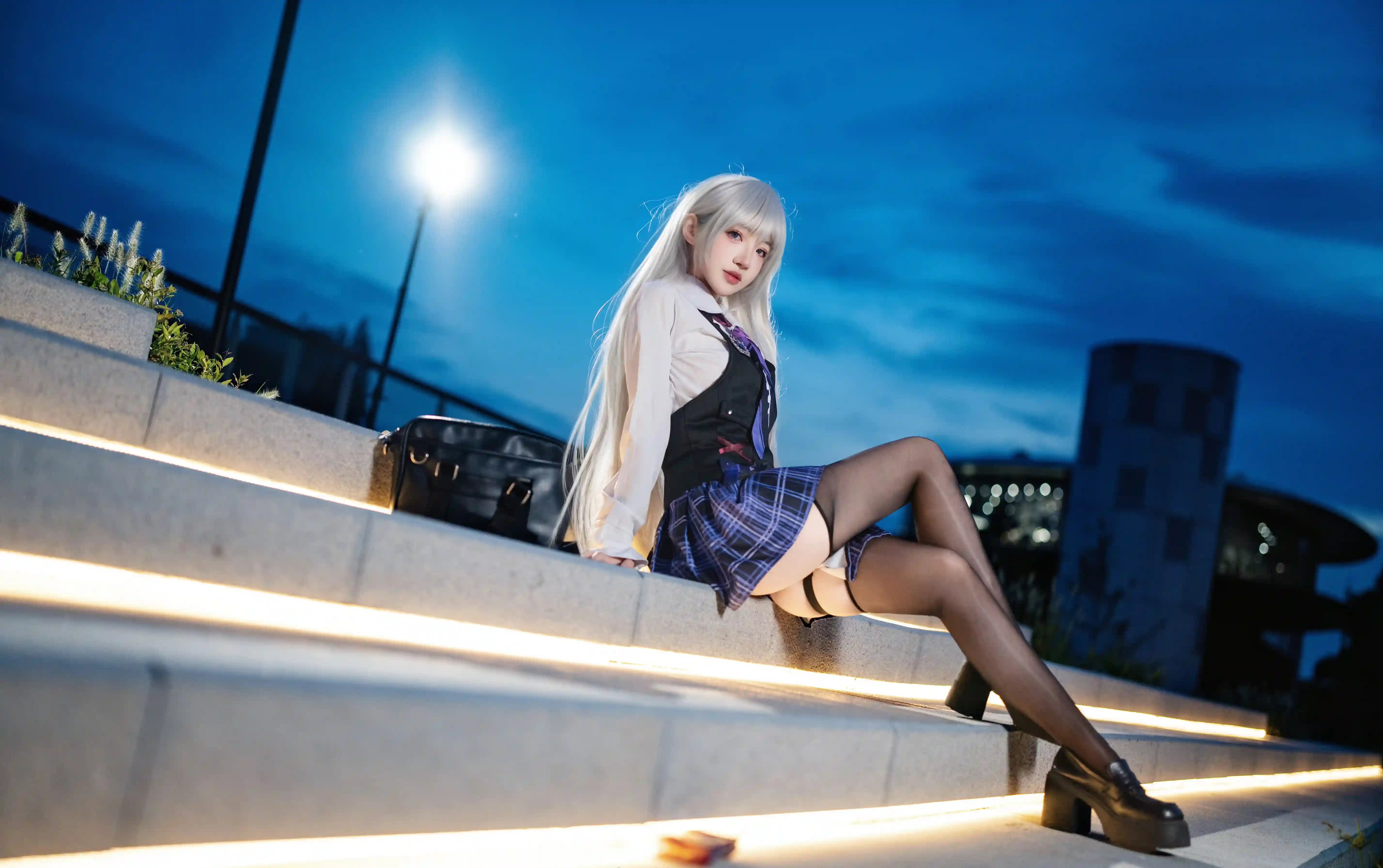 图片[2]-二次元COS分享[COSplay]不要叫莹莹，要叫学姐哦~-二次元COS分享次元吧