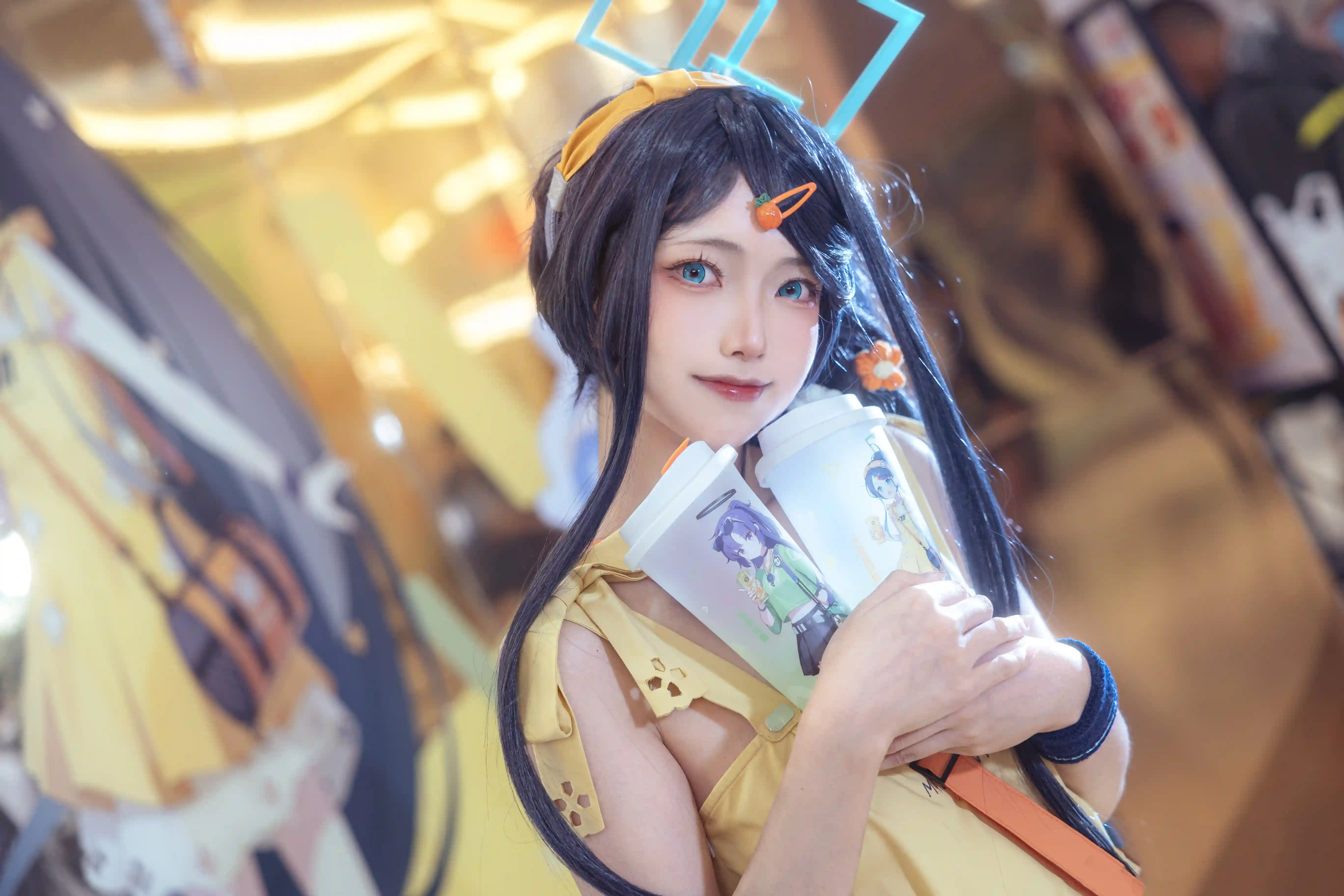图片[1]-二次元COS分享[COSplay]邦邦咔邦！！恭喜老师获得新道具【奶茶】-二次元COS分享次元吧