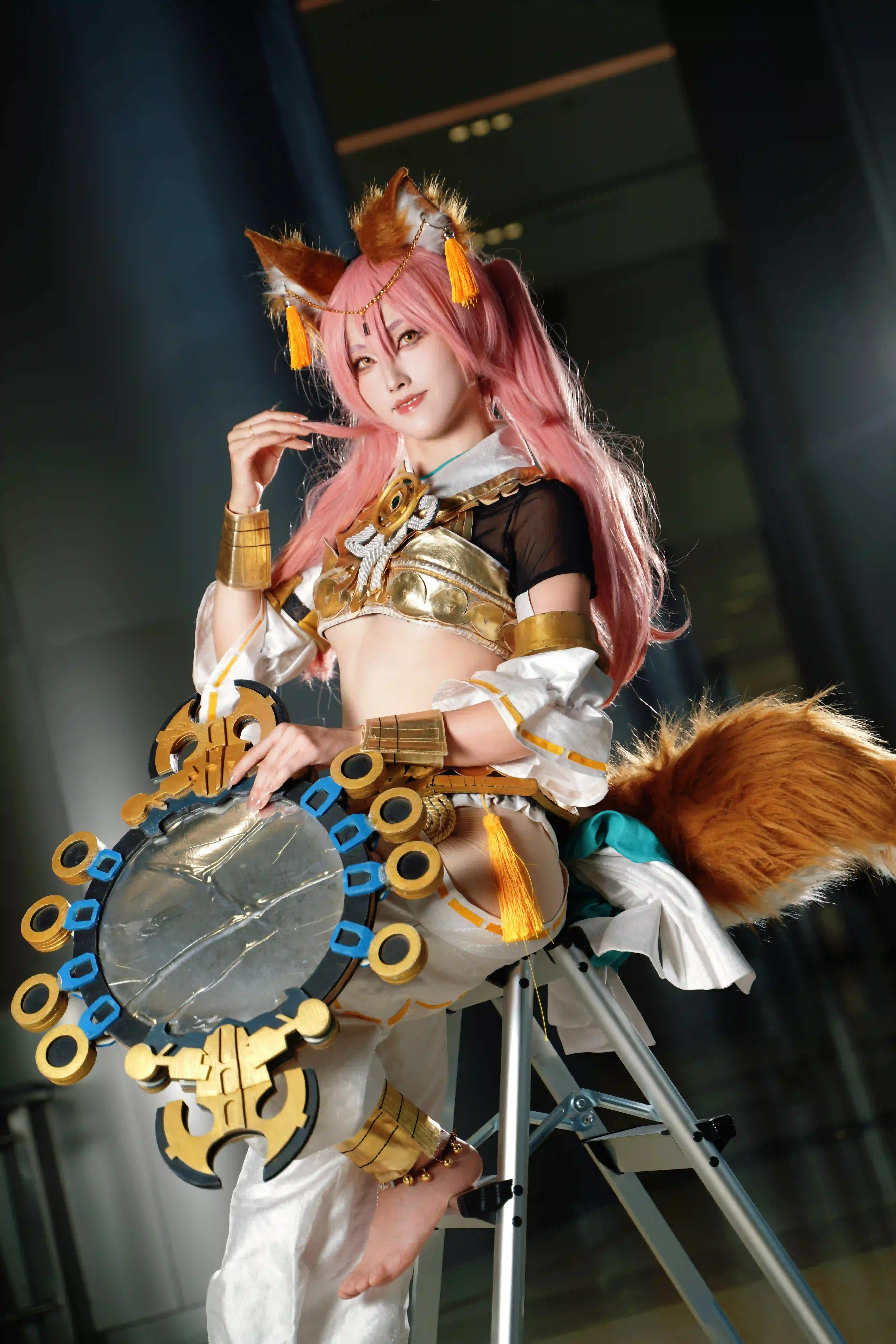 图片[1]-二次元COS分享[COSplay]您值得信赖的巫女狐，降临！的说！-二次元COS分享次元吧