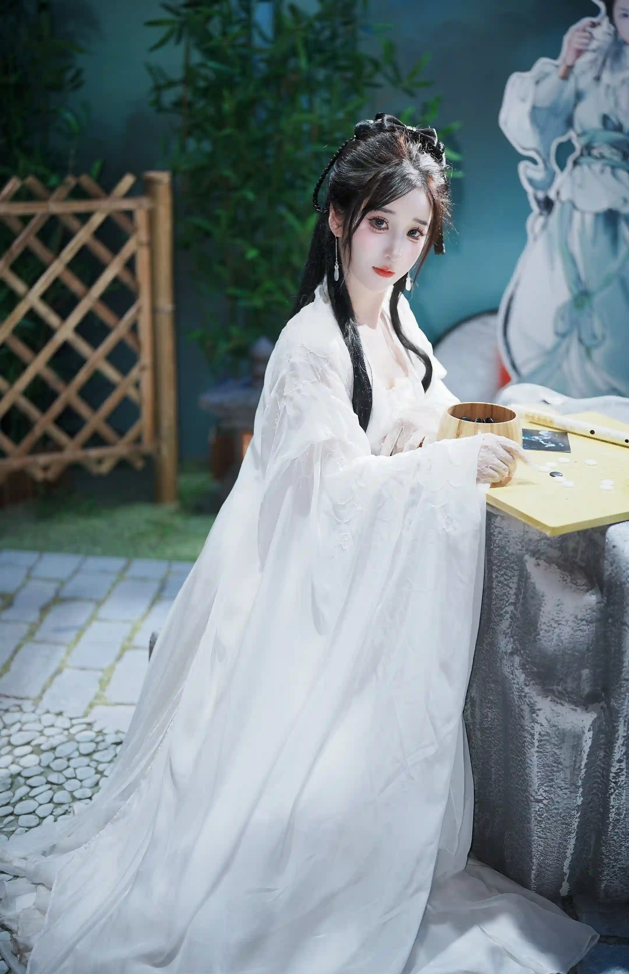 图片[8]-二次元COS分享[COSplay]白衣小龙女，执笛于山水间-二次元COS分享次元吧