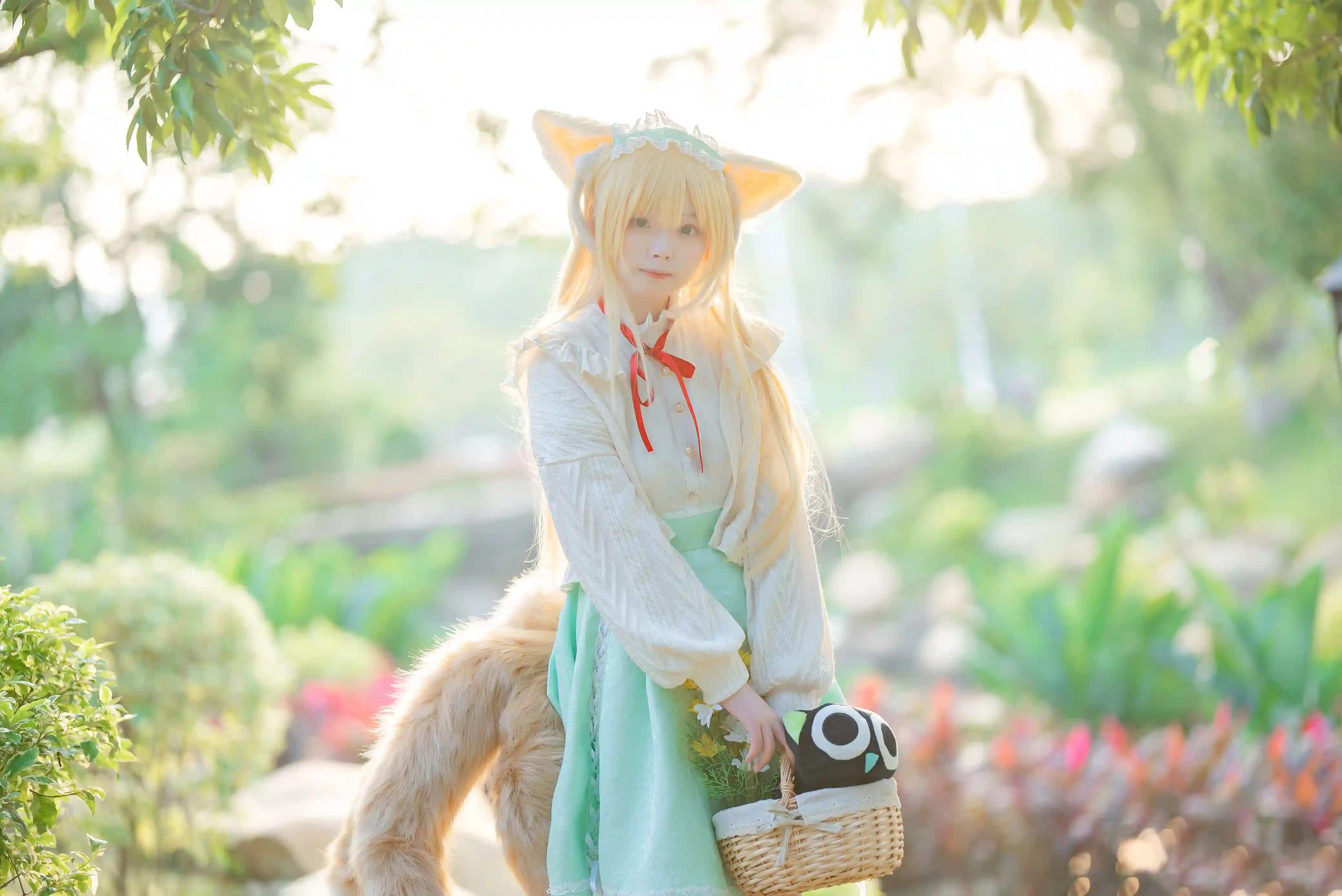 图片[1]-二次元COS分享[COSplay]明日方舟 春之颂 铃兰-二次元COS分享次元吧