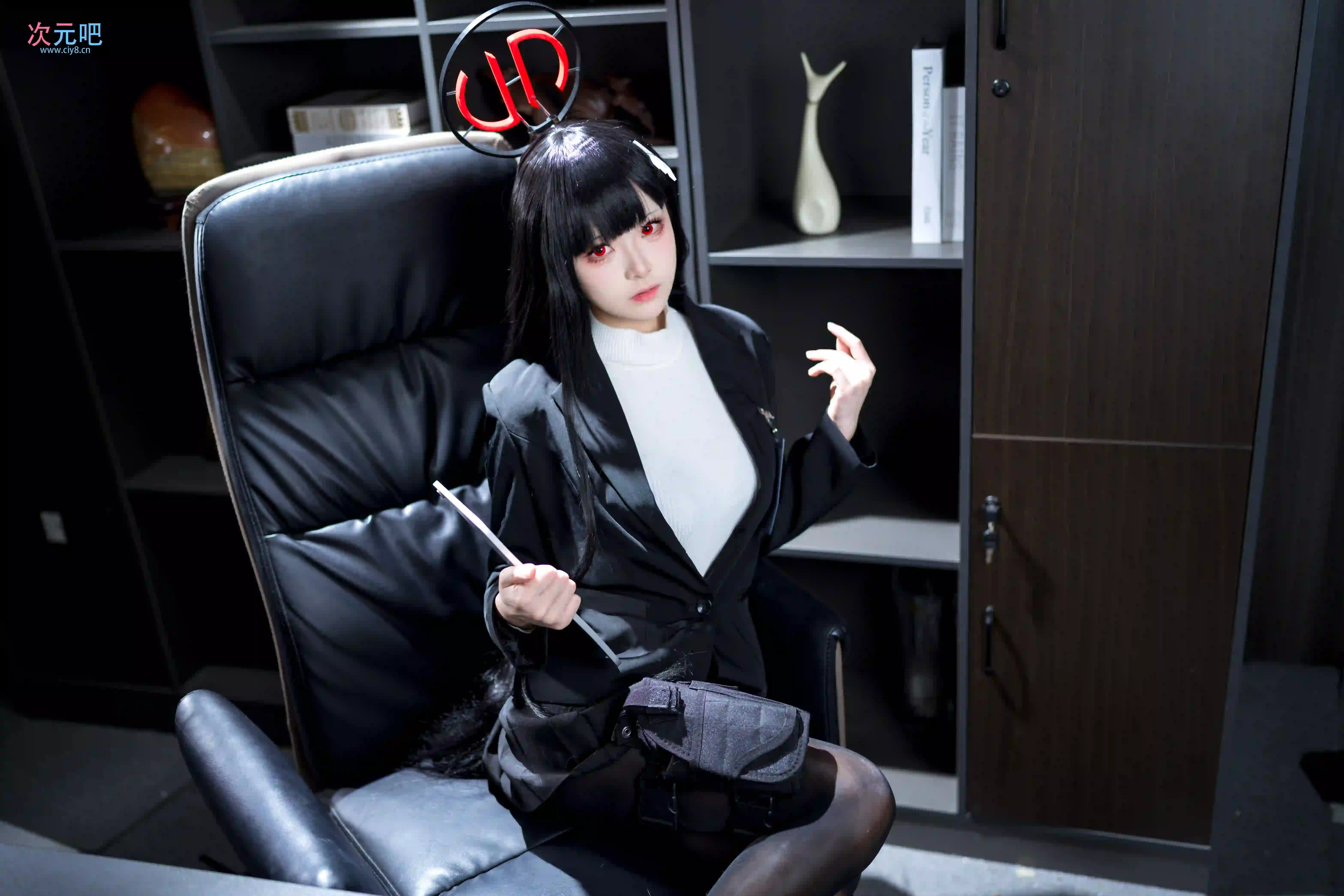 九柒喵 - 蔚蓝档案 调月莉音-二次元COS分享次元吧