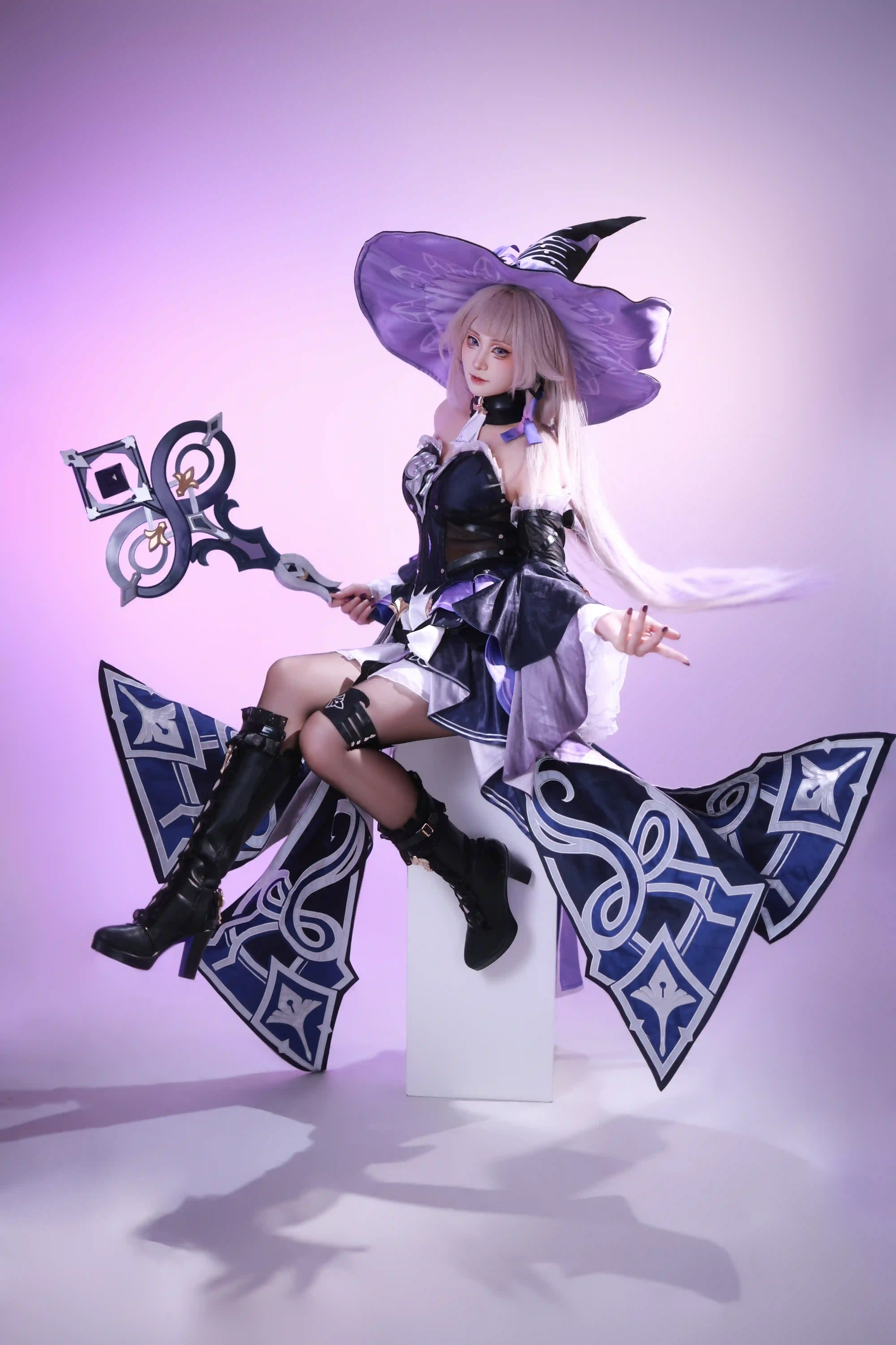 图片[1]-二次元COS分享[COSplay]黑塔女士举世无双-二次元COS分享次元吧