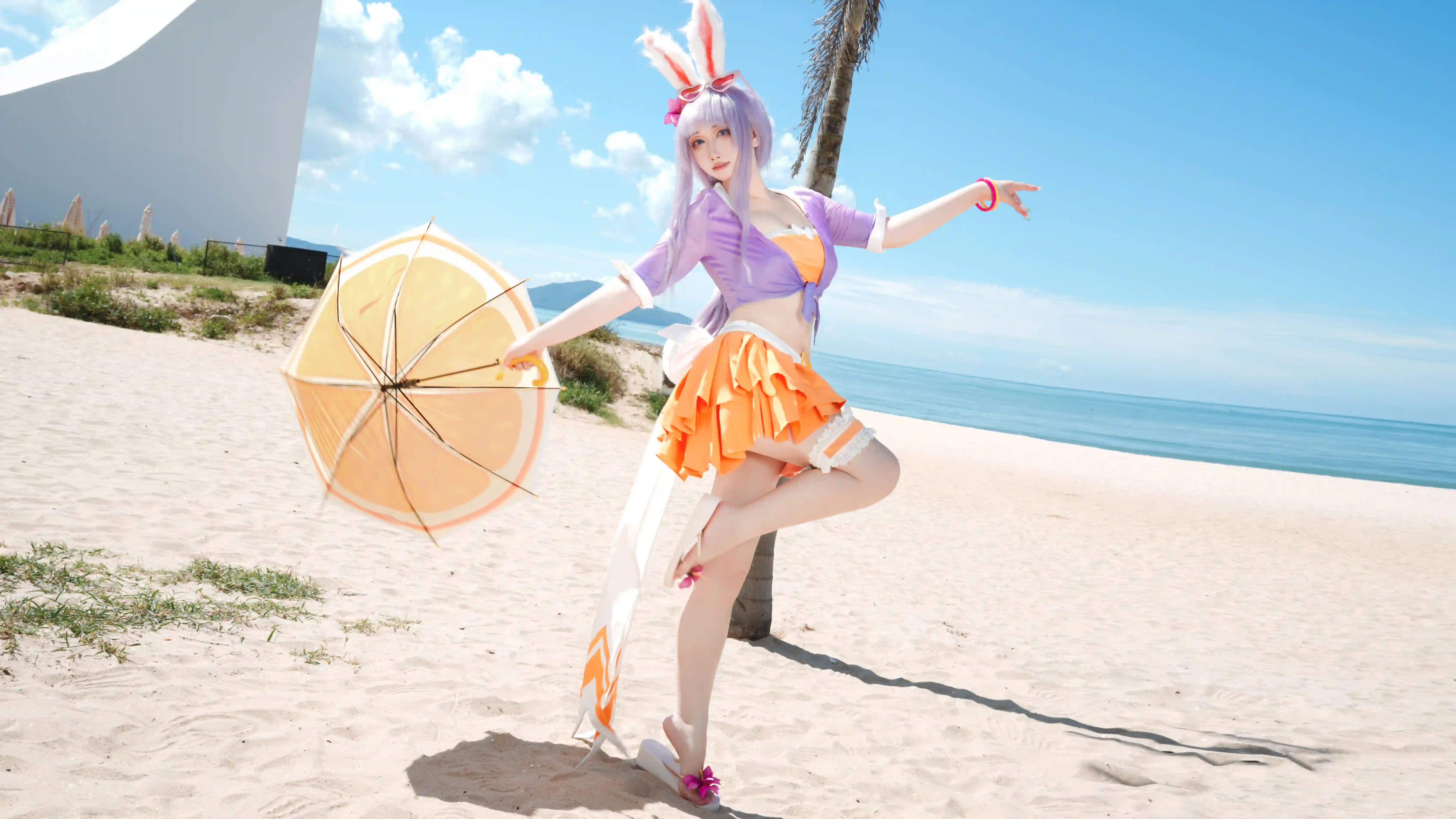 图片[2]-二次元COS分享[COSplay]王者荣耀 公孙离蜜橘之夏-二次元COS分享次元吧