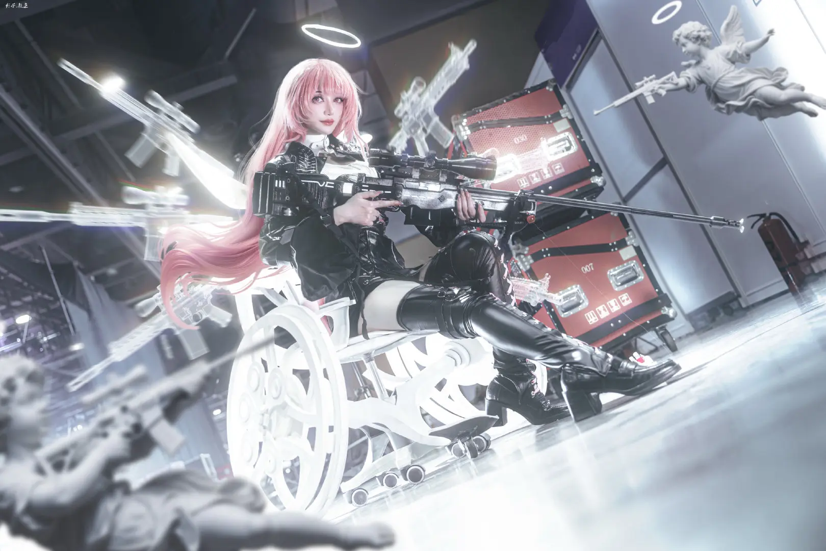 图片[3]-二次元COS分享[COSplay]谁说轮椅不能在钢架上漂移-二次元COS分享次元吧