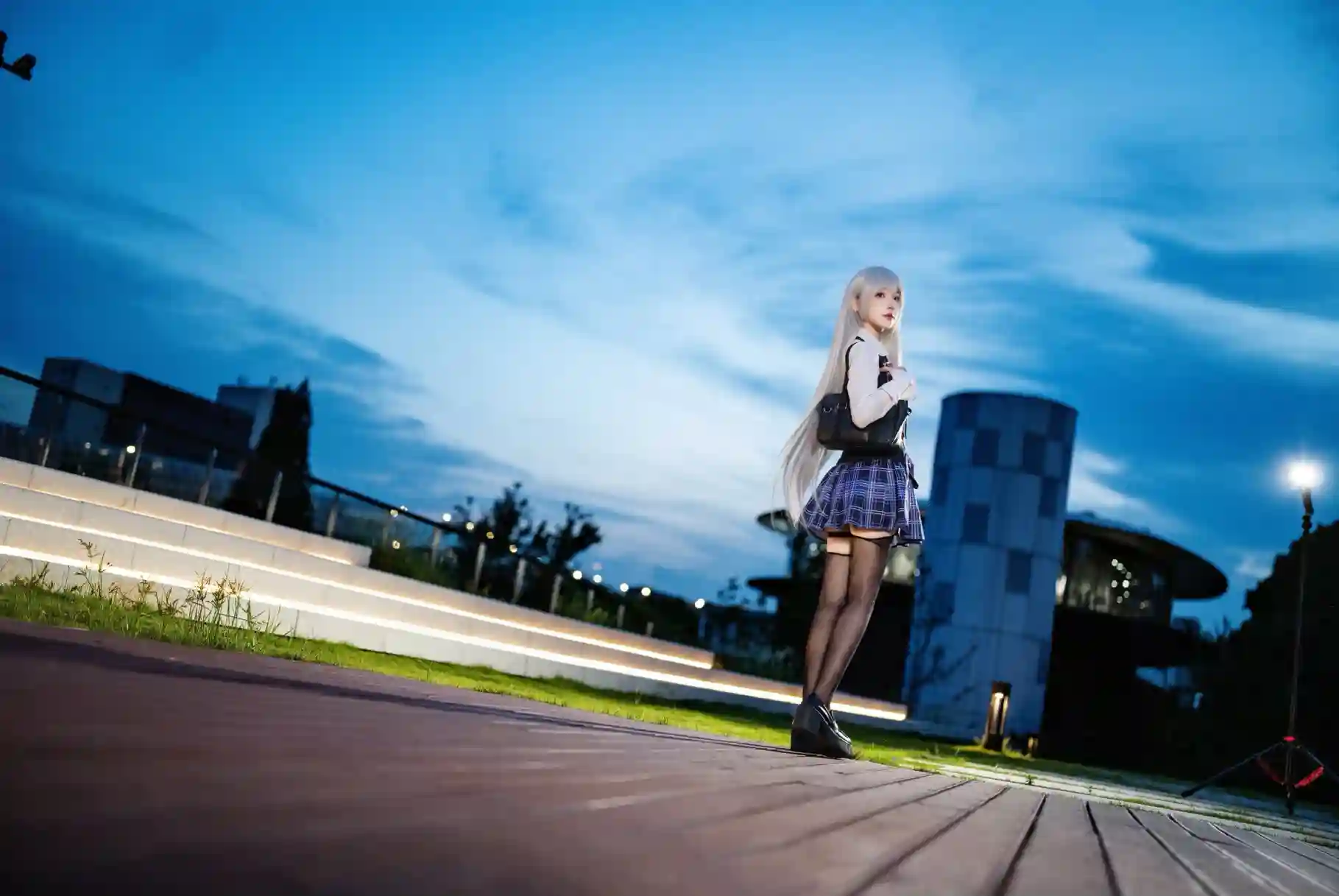 图片[1]-二次元COS分享[COSplay]不要叫莹莹，要叫学姐哦~-二次元COS分享次元吧