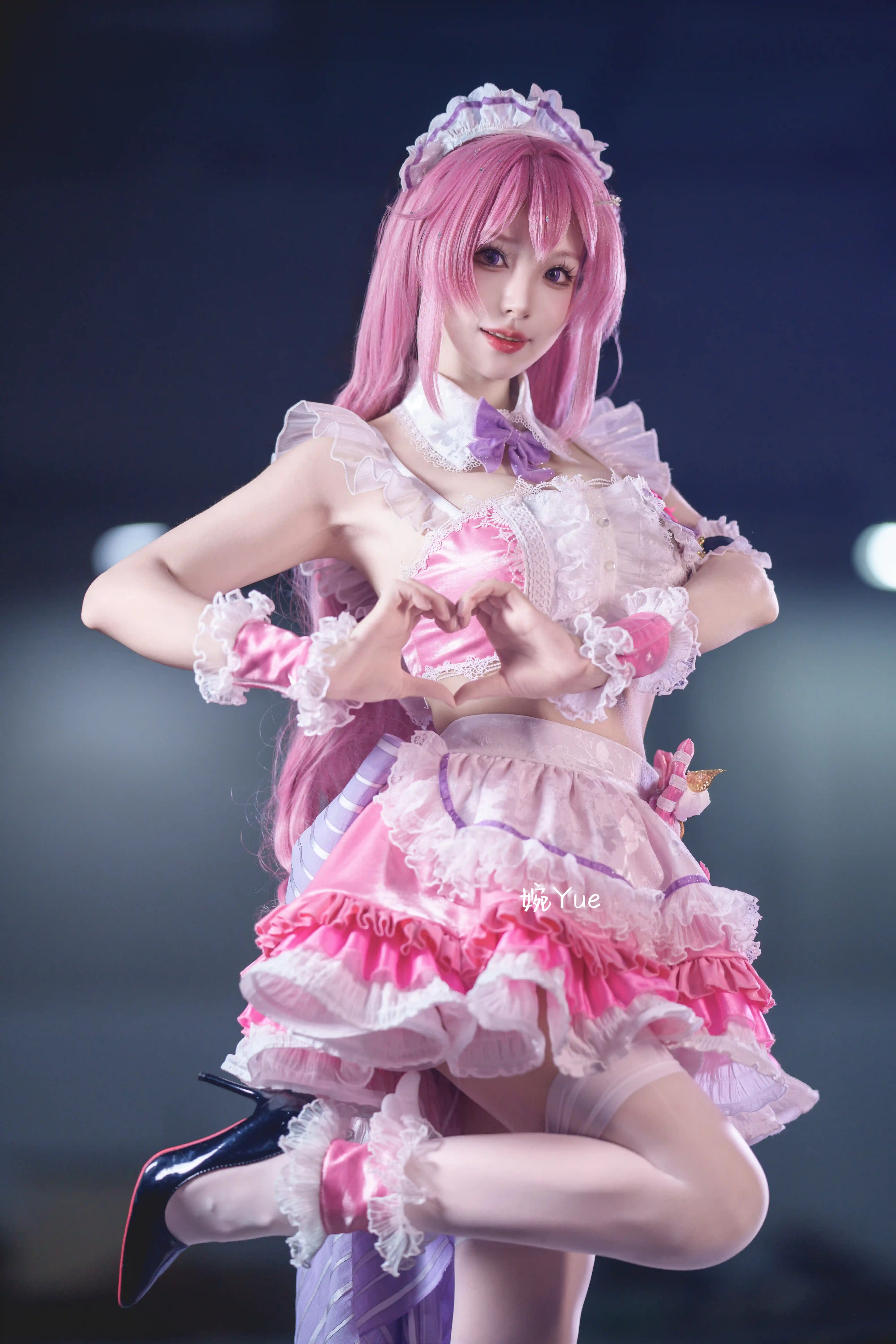 图片[1]-二次元COS分享[COSplay]nikke:胜利女神 桃乐丝女仆-二次元COS分享次元吧