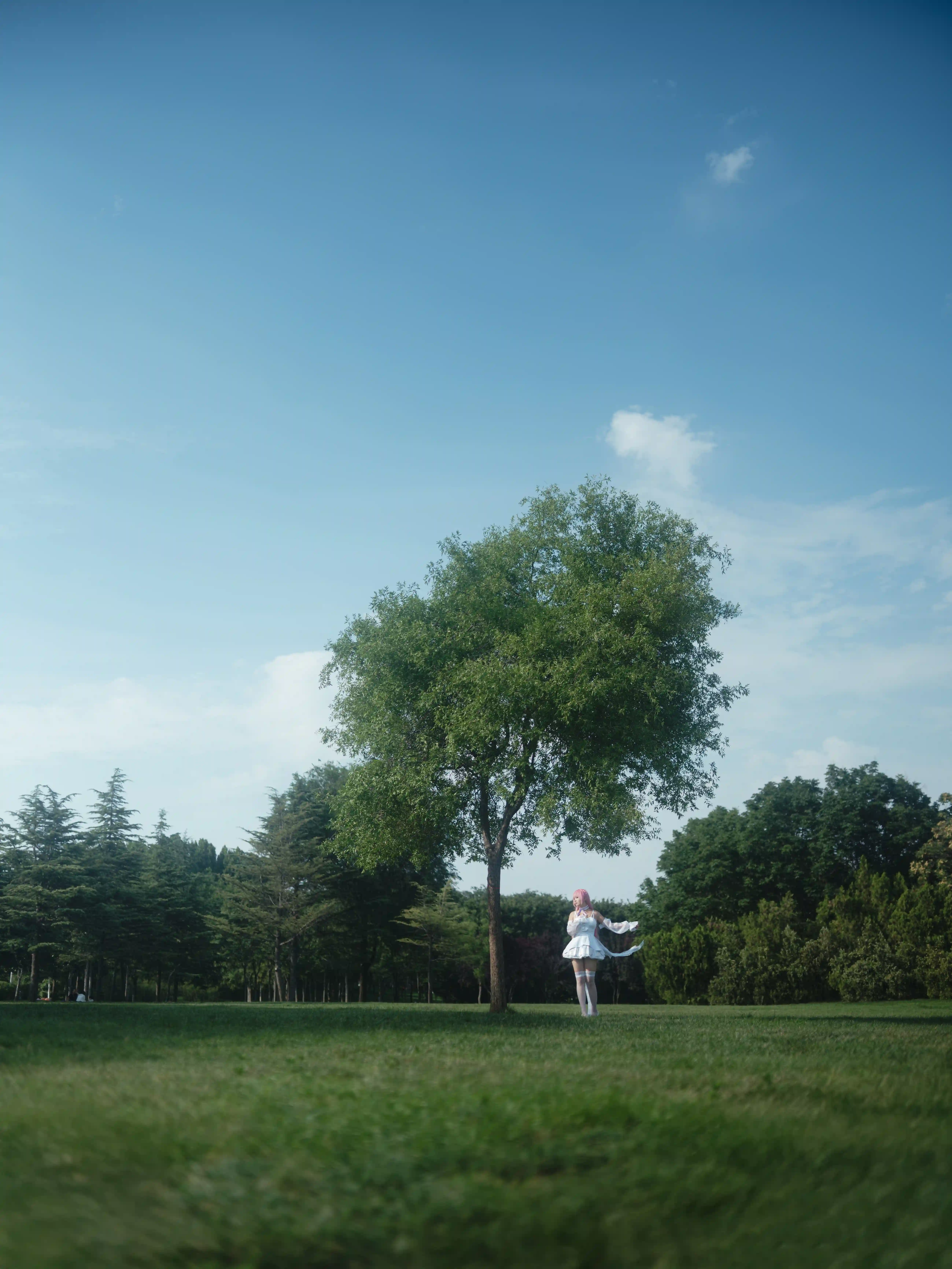 图片[1]-二次元COS分享[COSplay]胜利女神 桃乐丝 粉发与蓝天的浪漫邂逅-二次元COS分享次元吧