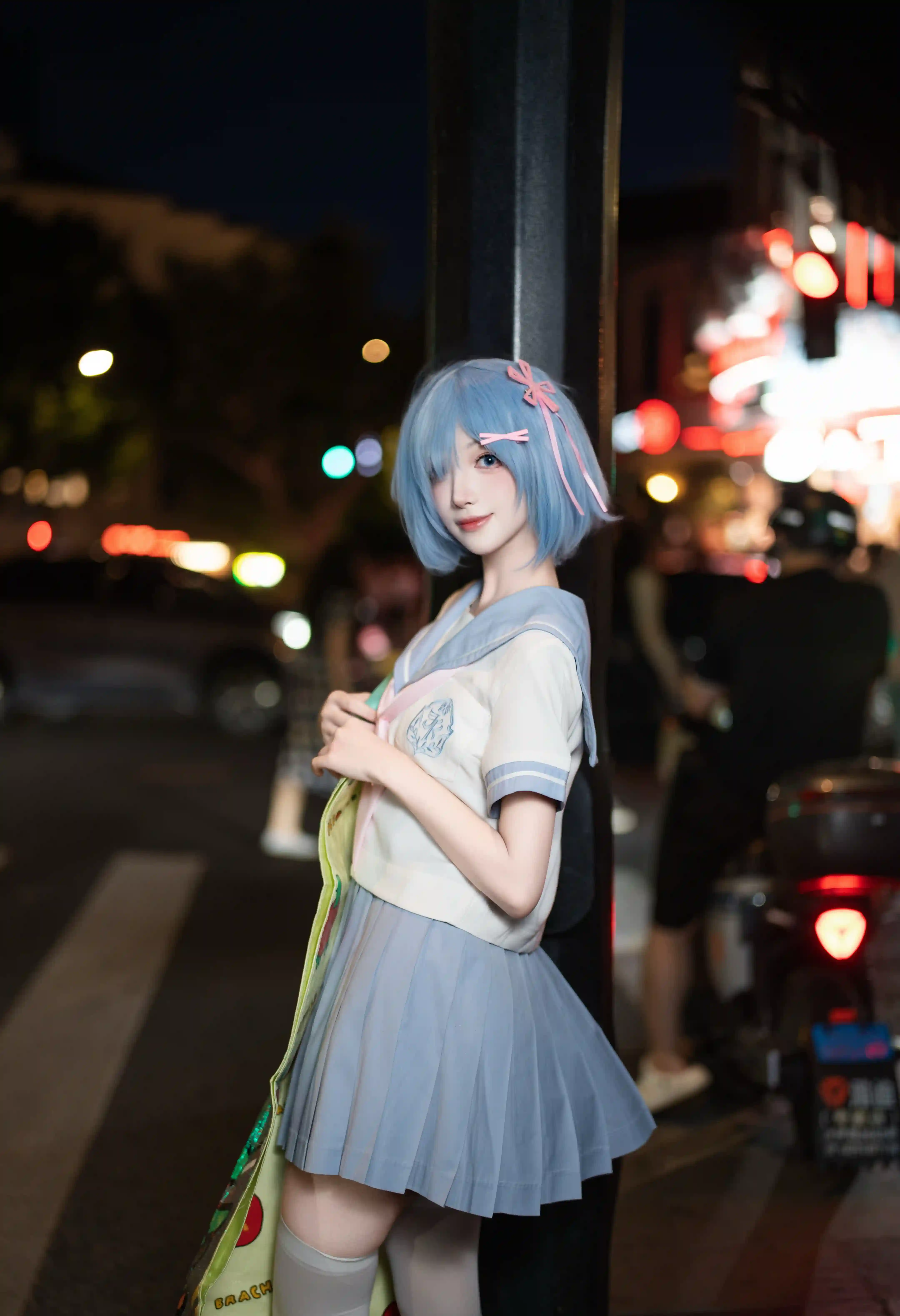 图片[1]-二次元COS分享[COSplay]永远太远了，明天陪蕾姆逛街吧~ ​​​-二次元COS分享次元吧