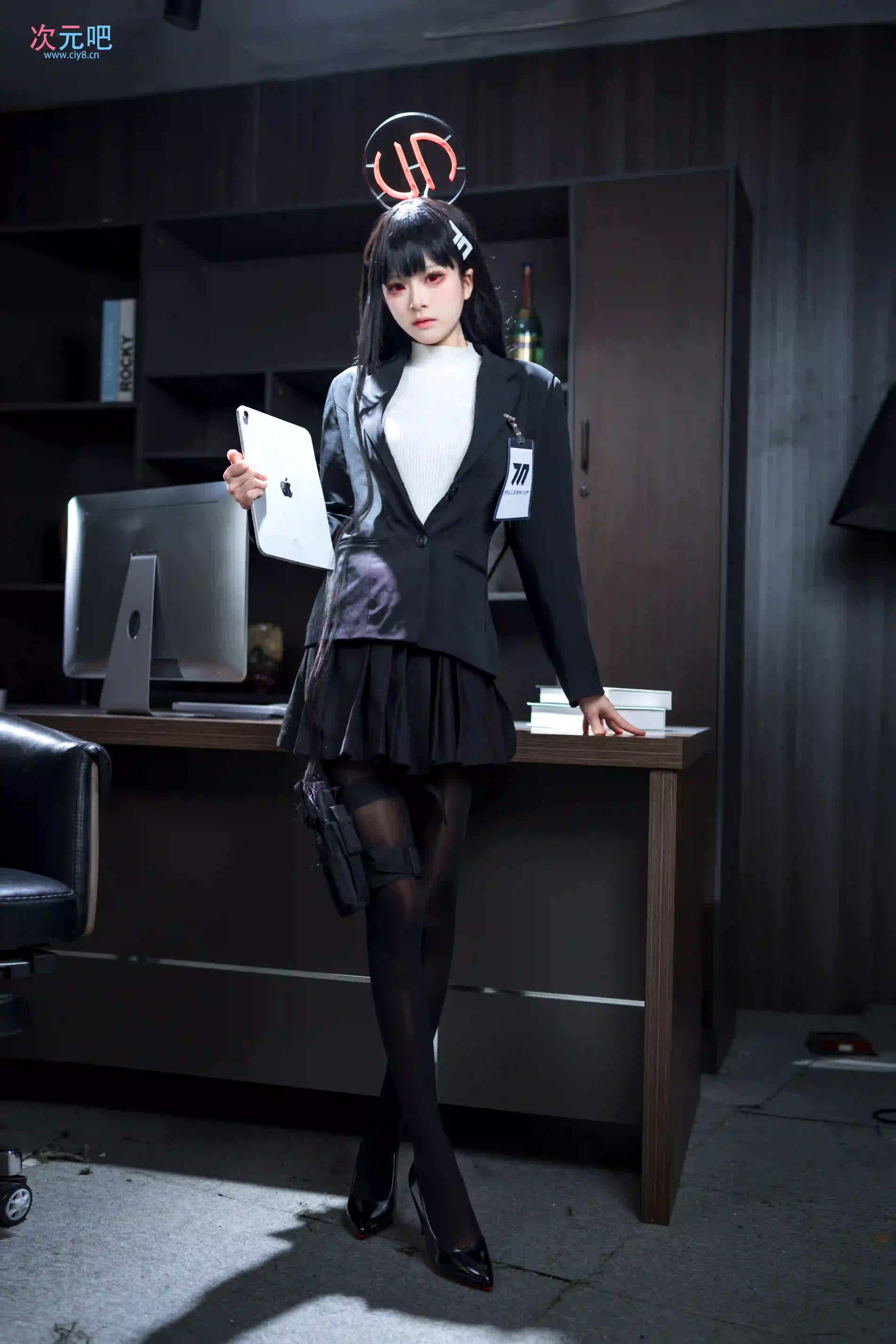 图片[3]-二次元COS分享九柒喵 – 蔚蓝档案 调月莉音-二次元COS分享次元吧