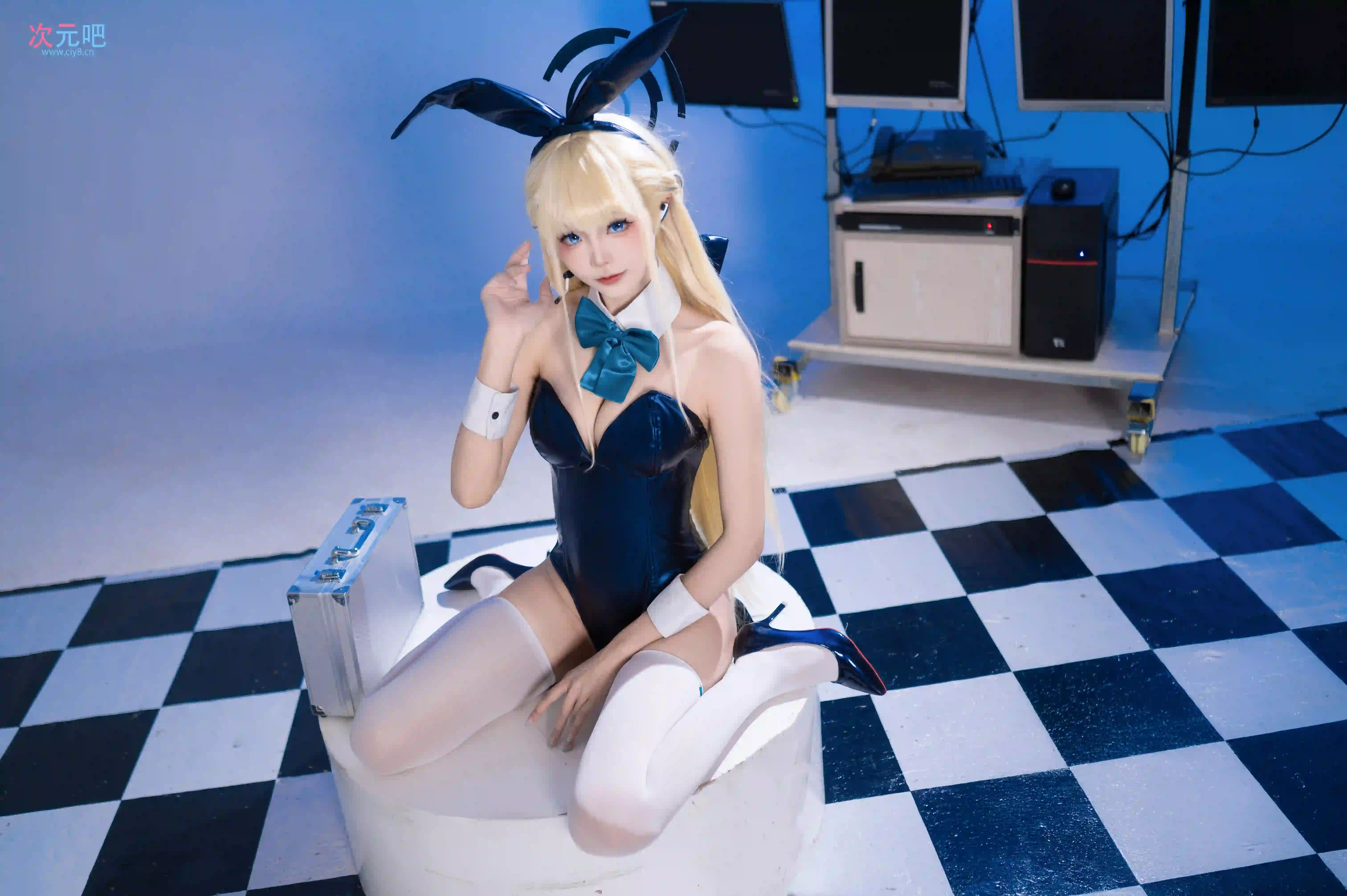 艾西Aiwest - 飞鸟马时 兔女郎-二次元COS分享次元吧