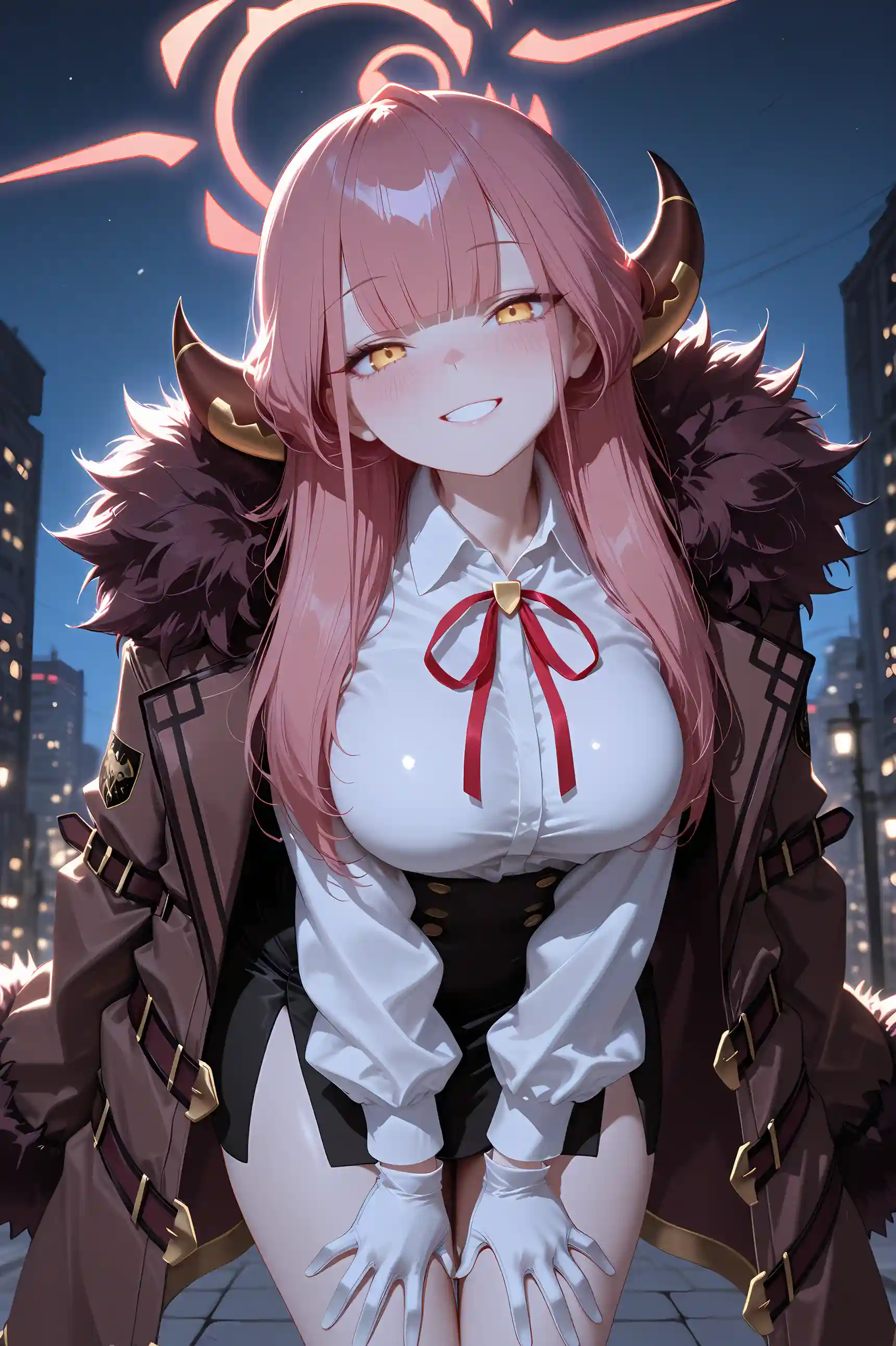 图片[8]-二次元COS分享碧蓝档案 陆八魔亚瑠-教室中的俏皮恶魔风-二次元COS分享次元吧