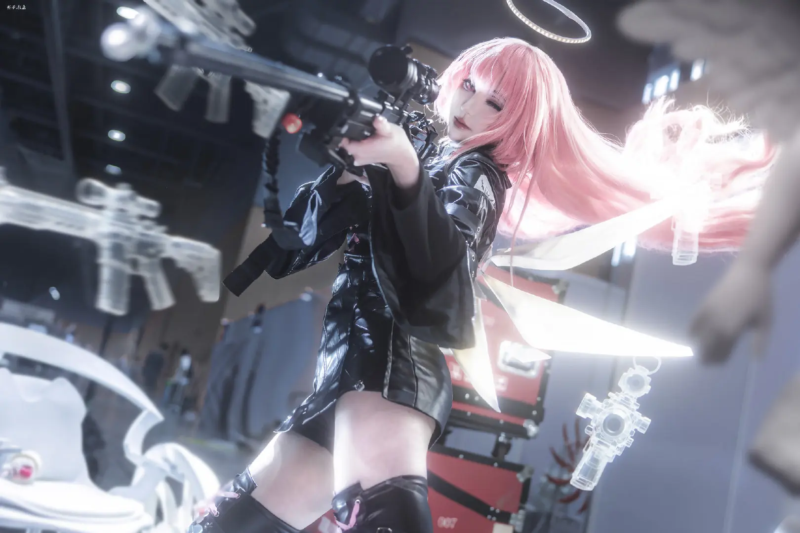 图片[2]-二次元COS分享[COSplay]谁说轮椅不能在钢架上漂移-二次元COS分享次元吧