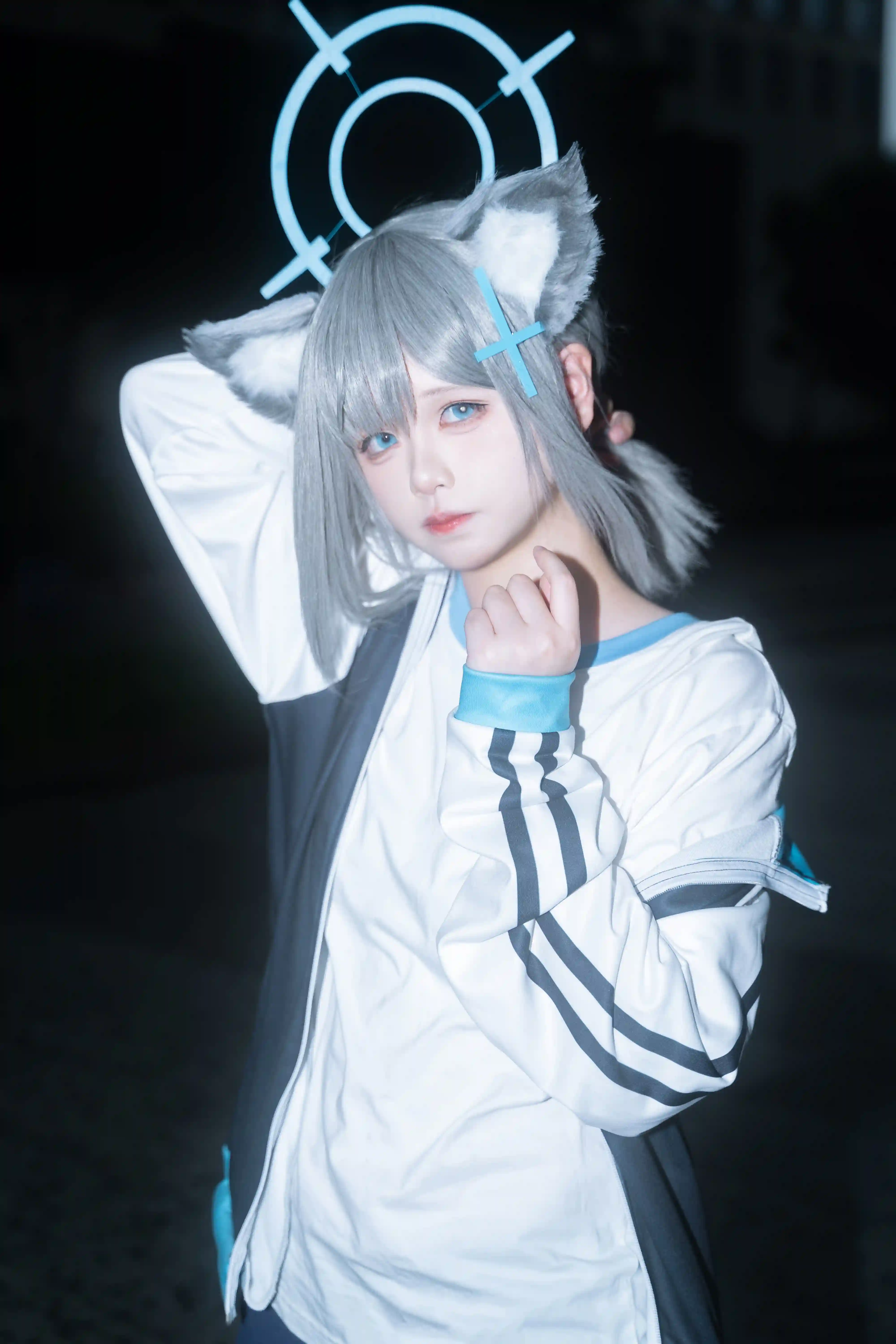 图片[7]-二次元COS分享[COSplay]蔚蓝档案 砂狼白子 雨天-二次元COS分享次元吧