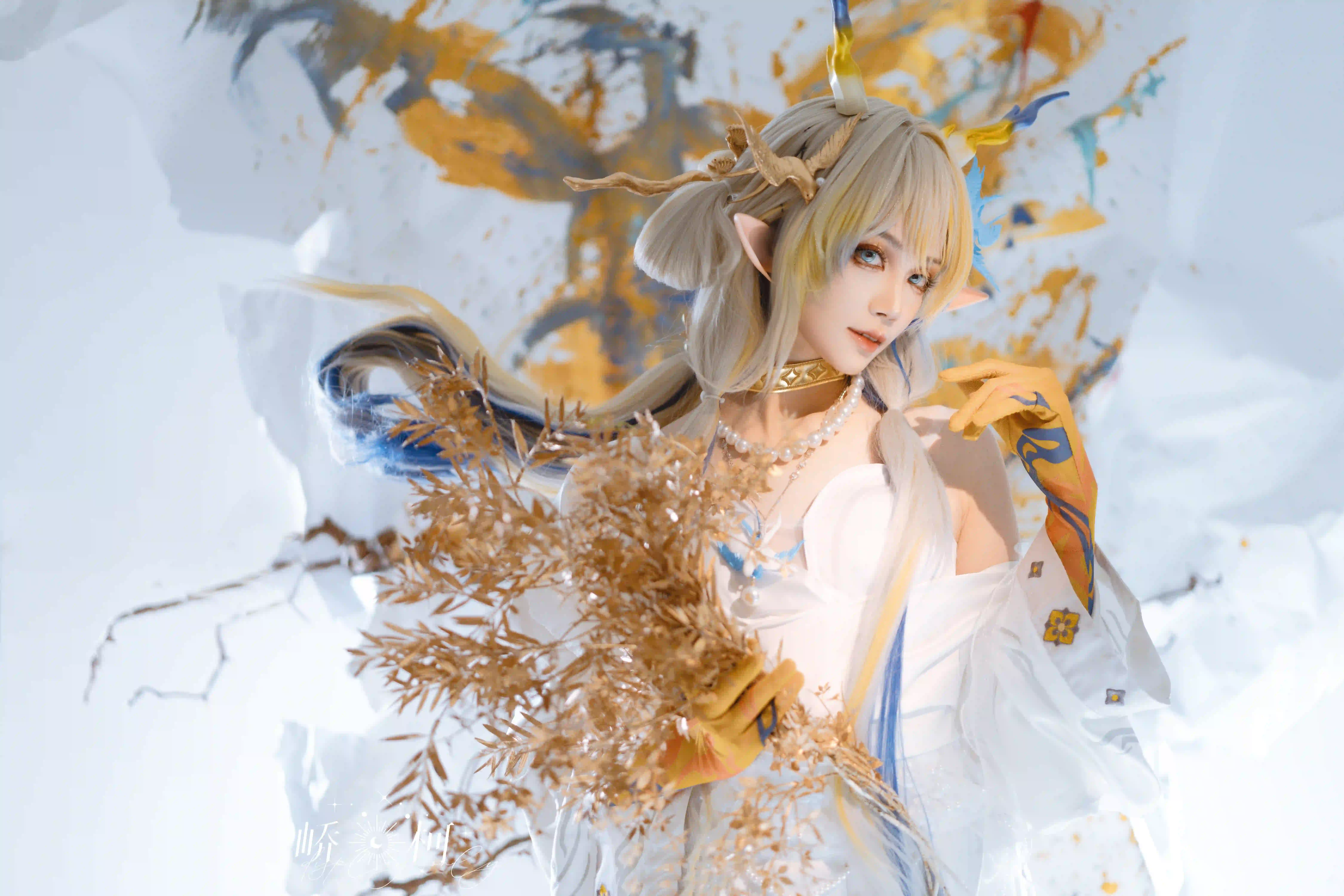 [COSplay]熠曲丰碑·冰纹玉釉-二次元COS分享次元吧