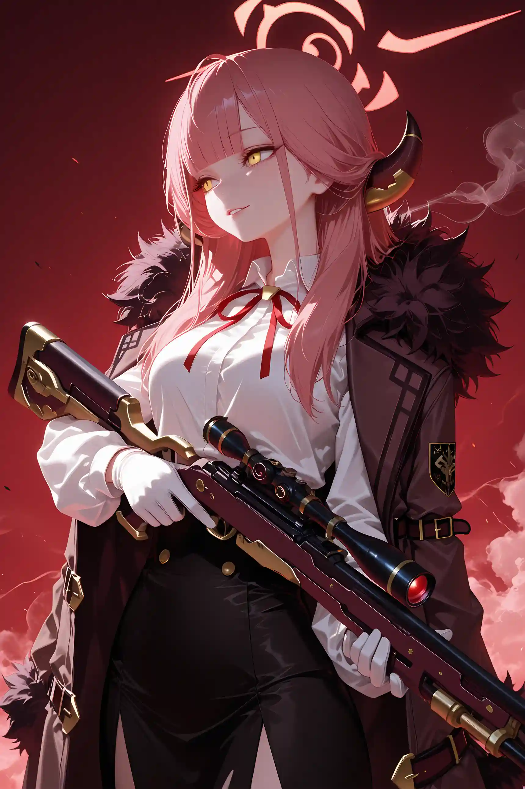 图片[6]-二次元COS分享碧蓝档案 陆八魔亚瑠-教室中的俏皮恶魔风-二次元COS分享次元吧