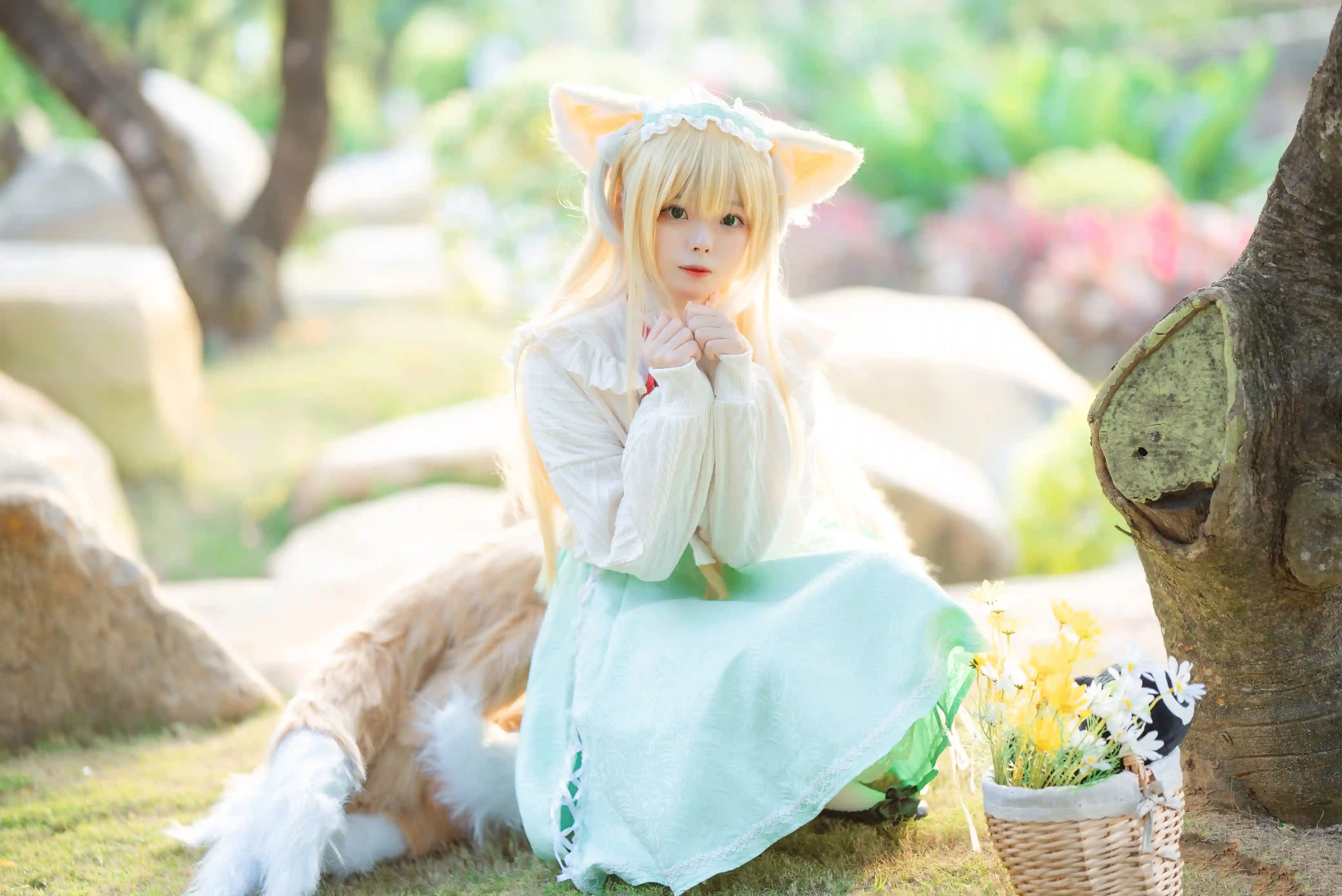 图片[2]-二次元COS分享[COSplay]明日方舟 春之颂 铃兰-二次元COS分享次元吧