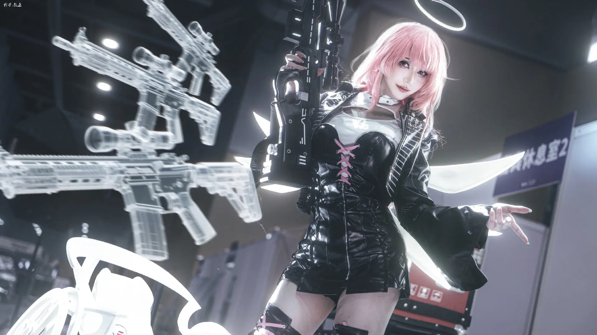 [COSplay]谁说轮椅不能在钢架上漂移-二次元COS分享次元吧