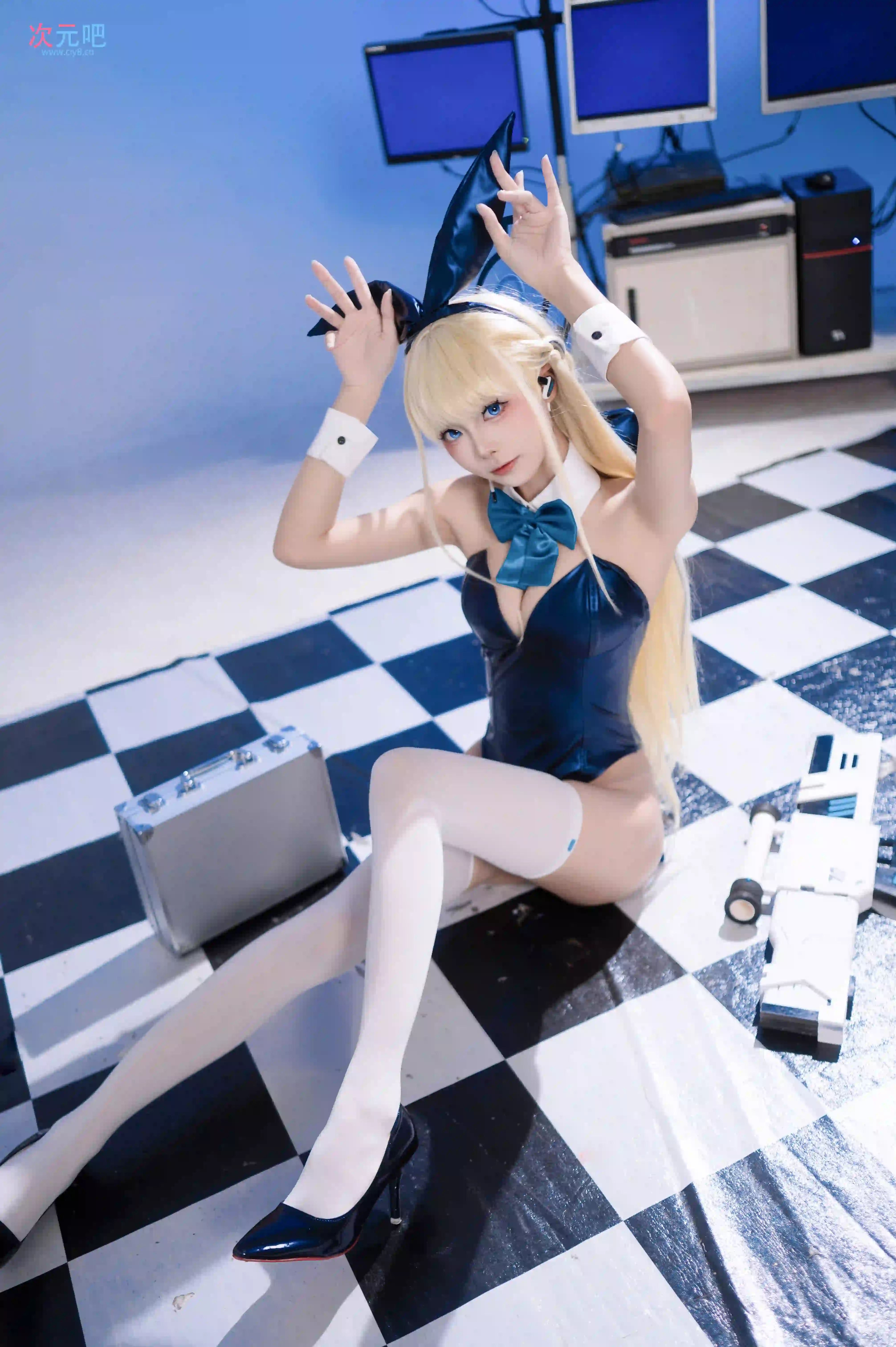 图片[3]-二次元COS分享艾西Aiwest – 飞鸟马时 兔女郎-二次元COS分享次元吧