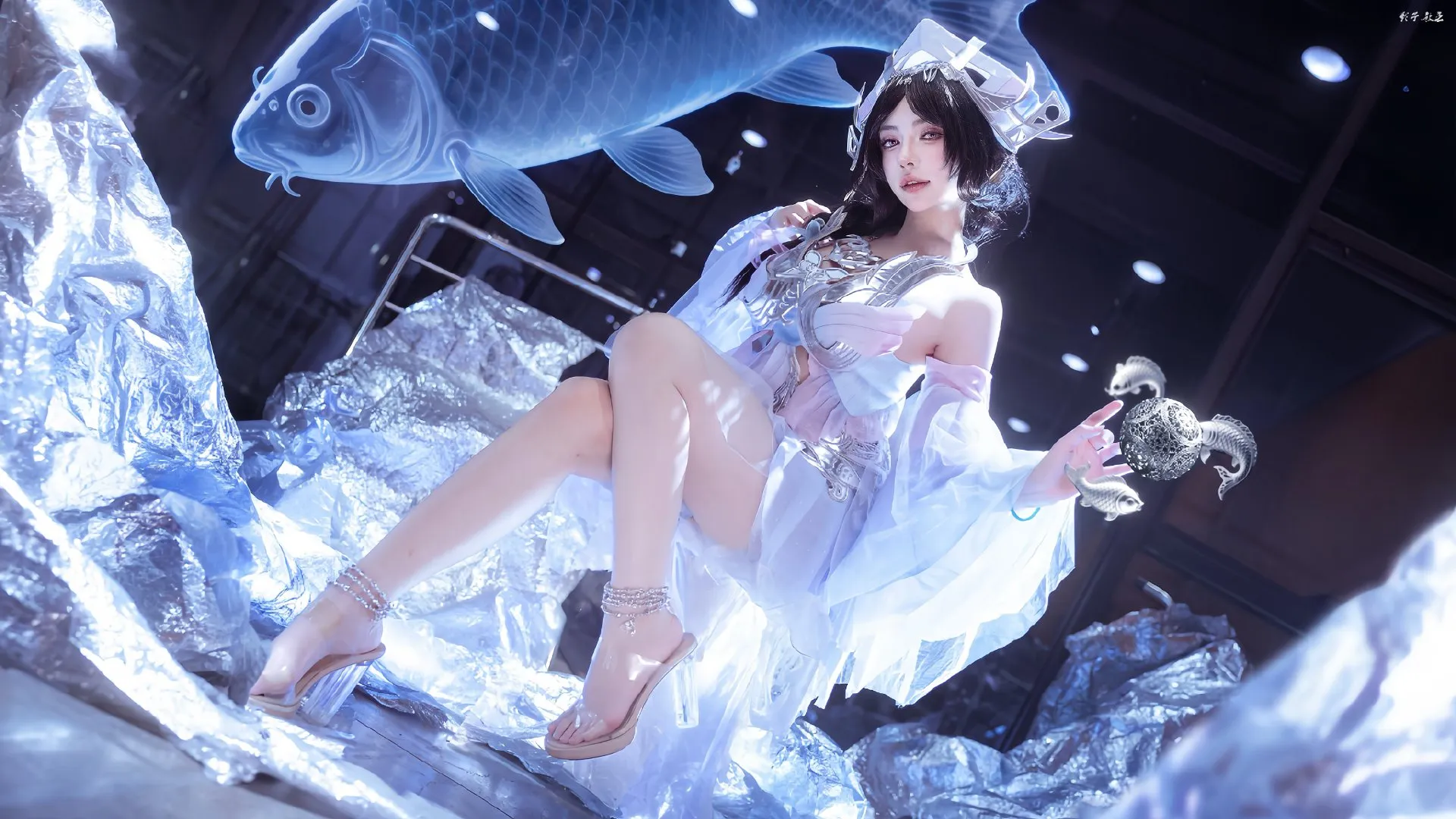 [COSplay]乘鲤化飞仙，妙语惊涛踏歌行。-二次元COS分享次元吧