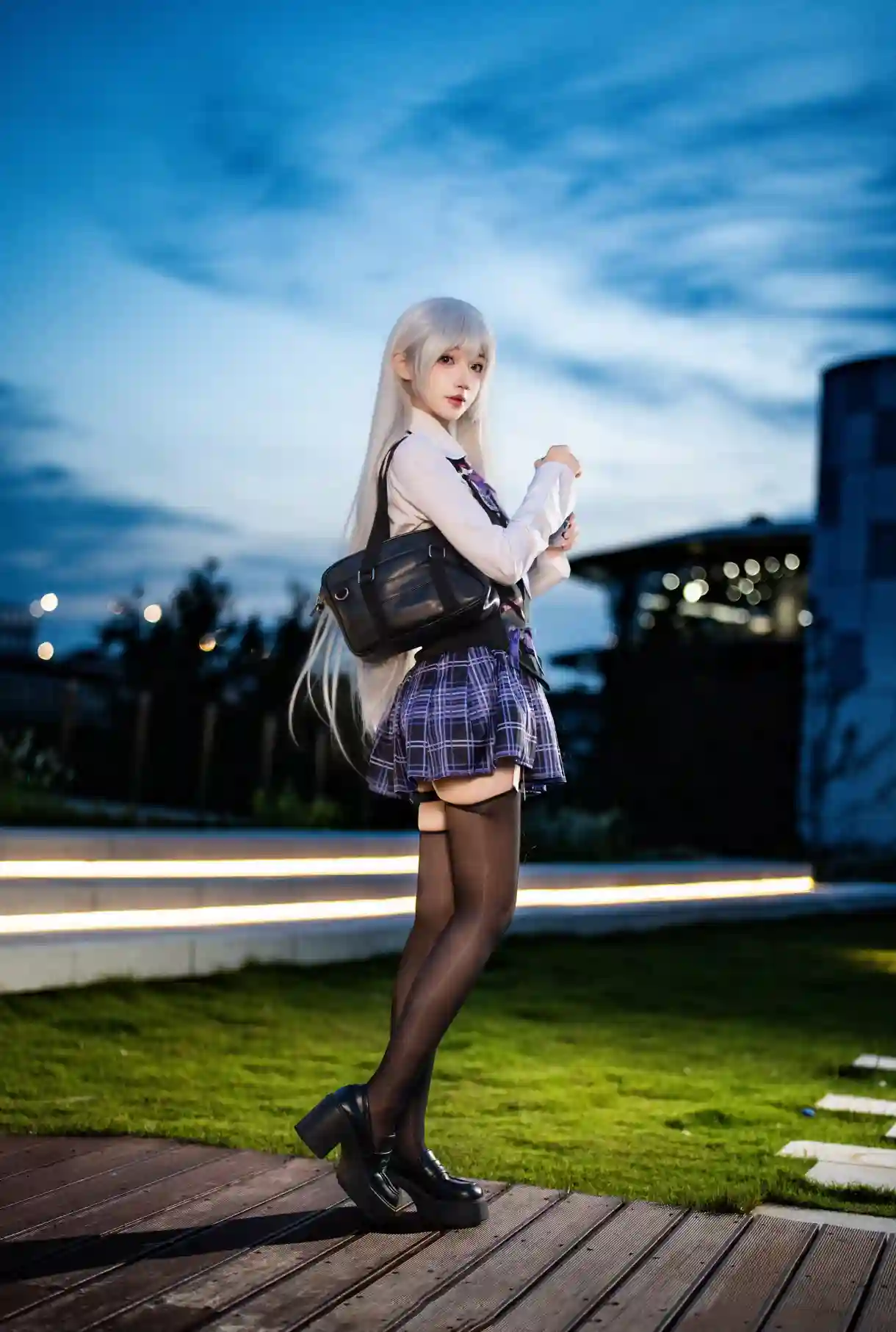 图片[6]-二次元COS分享[COSplay]不要叫莹莹，要叫学姐哦~-二次元COS分享次元吧