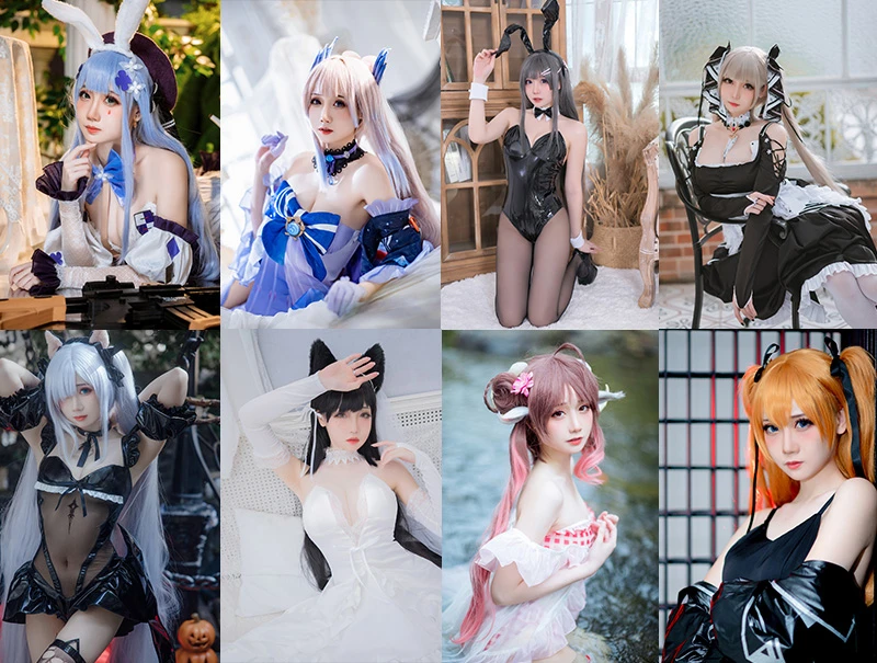 焖焖碳 - 套图合集-二次元COS分享次元吧