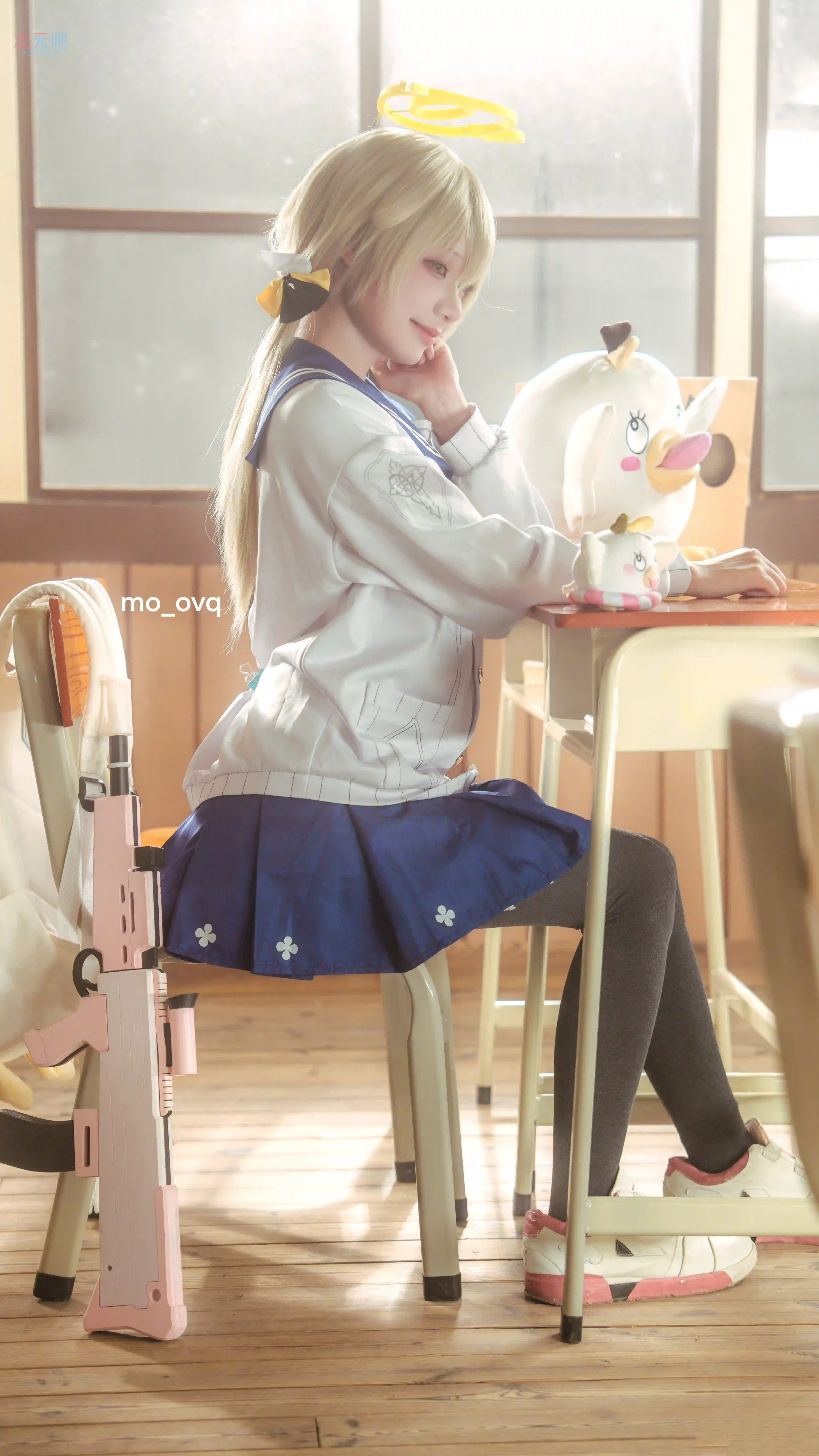 图片[7]-二次元COS分享[COSplay]今天也有在和大家一起好好学习喔-二次元COS分享次元吧