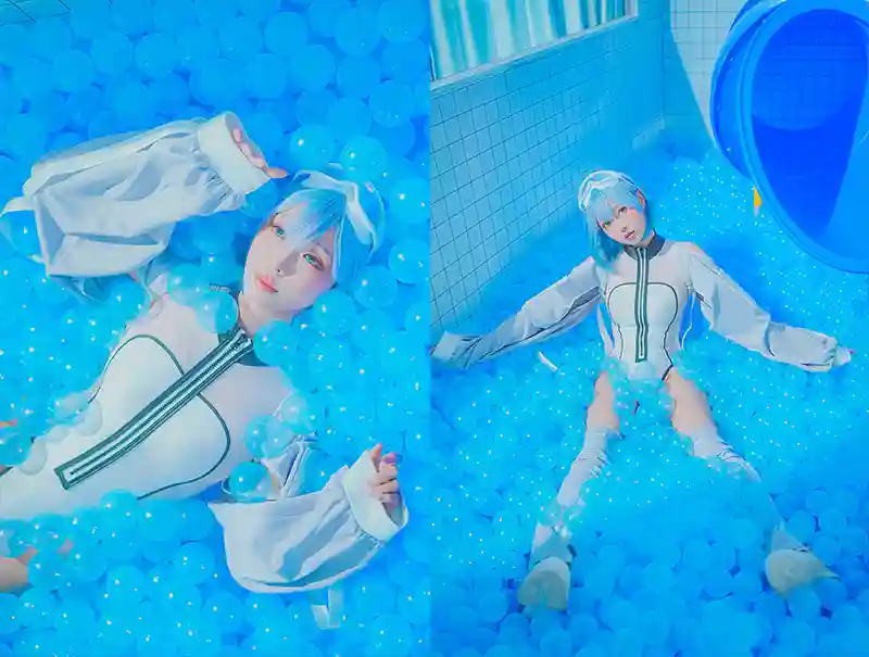 Ely_eee (ElyEE子) - Clear Blue Drift-二次元COS分享次元吧