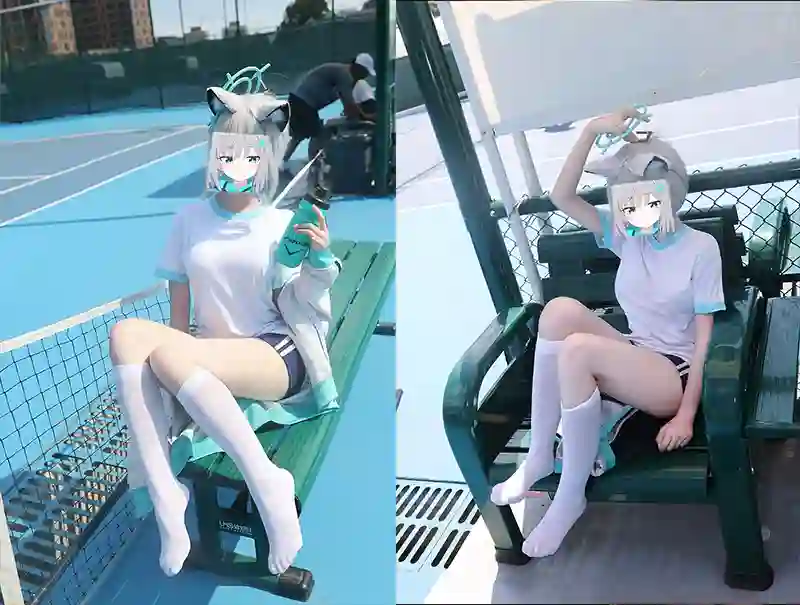 [COSplay]白子同学能有什么坏心思呢-二次元COS分享次元吧