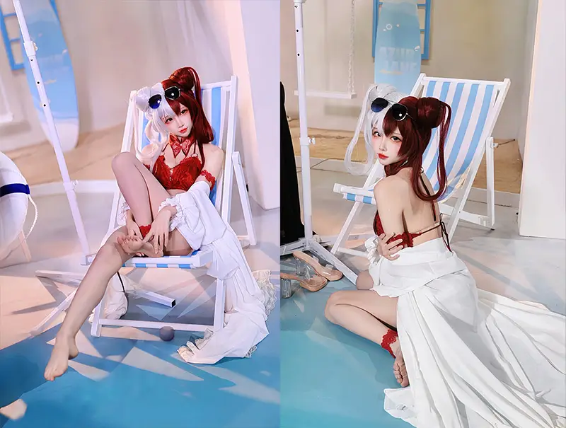 [COSplay]指挥官心里在想些什么？好难猜啊-二次元COS分享次元吧