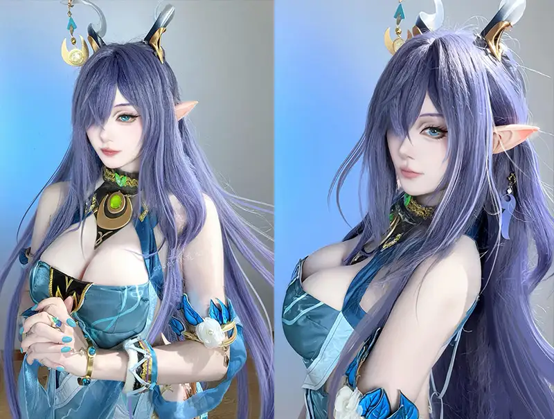 [COSplay]太好了，是菈乌玛 镜中有月，月碎水中-二次元COS分享次元吧