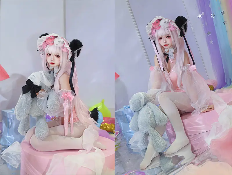 [COSplay]指挥官也是喜欢逛小吃街的人么-二次元COS分享次元吧