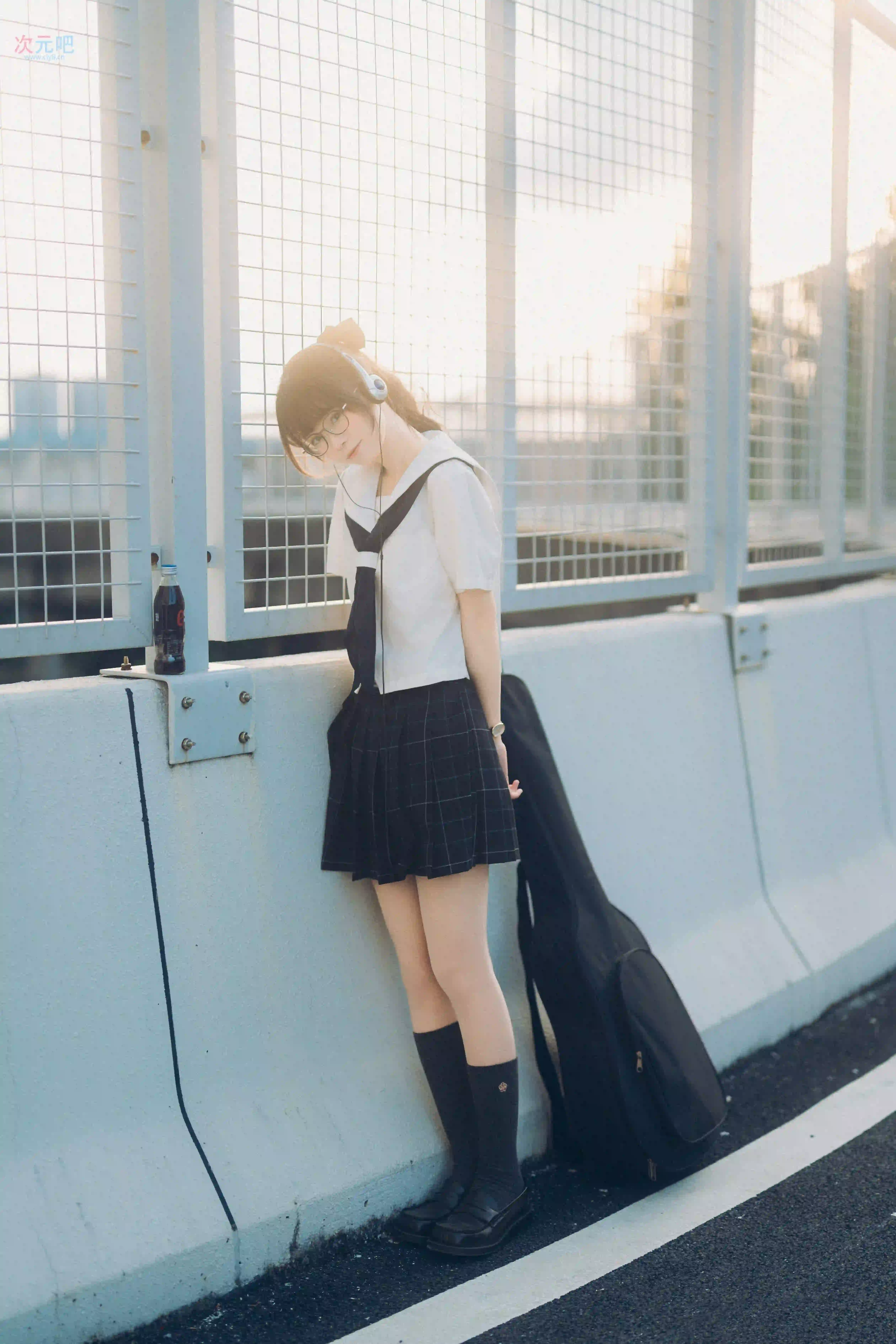 图片[11]-二次元COS分享[JK]JK少女与吉他，奏响青春的旋律-二次元COS分享次元吧