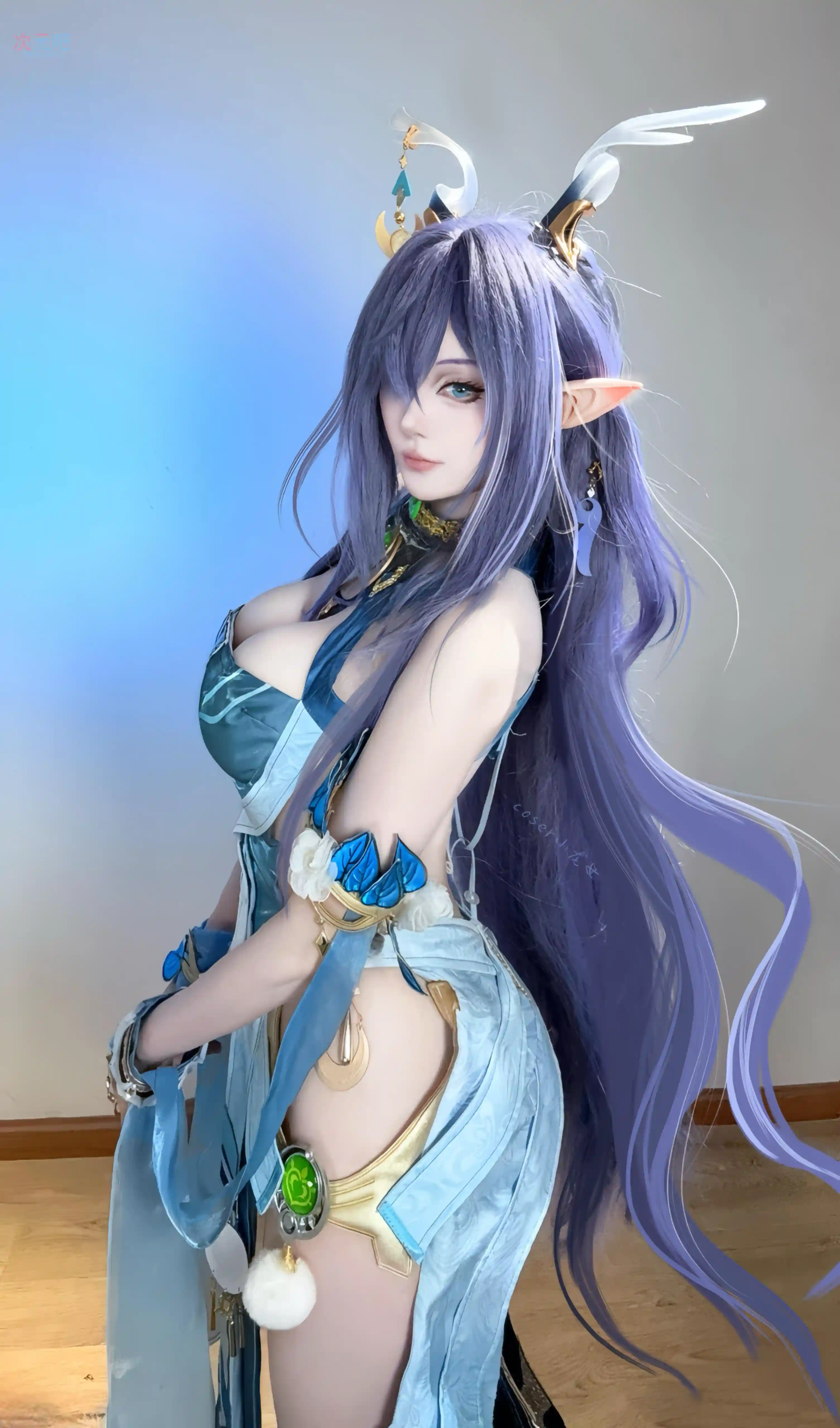 图片[1]-二次元COS分享[COSplay]太好了，是菈乌玛 镜中有月，月碎水中-二次元COS分享次元吧