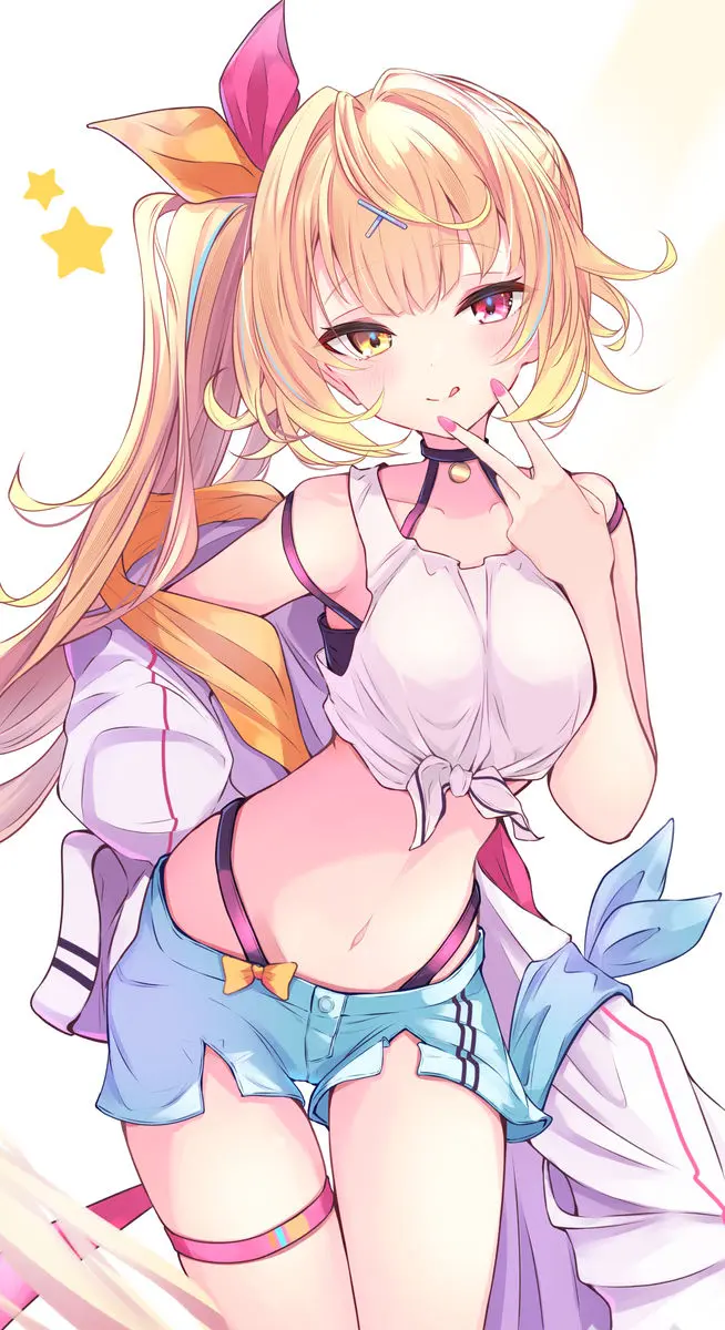 图片[2]-二次元COS分享[P站插画]超可爱的衣摆小巧思♡ – 「绑起衣摆」插画特辑-二次元COS分享次元吧