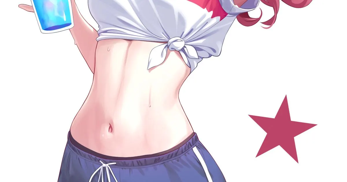 [P站插画]超可爱的衣摆小巧思♡ - 「绑起衣摆」插画特辑-二次元COS分享次元吧