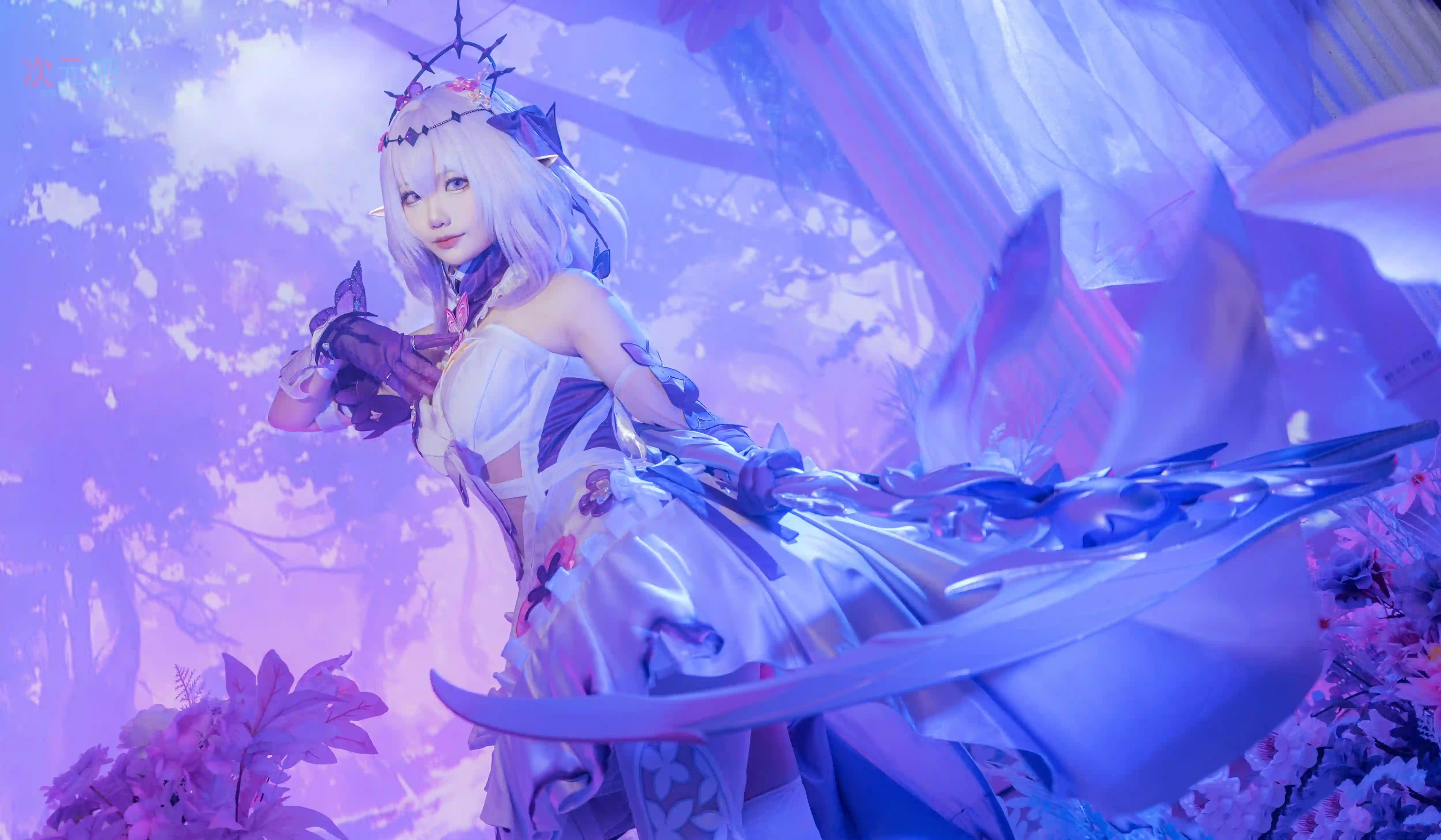 图片[1]-二次元COS分享[COSplay]请横渡那片无人航行过的冥河，请走进那片安提灵盛开的花丛。-二次元COS分享次元吧