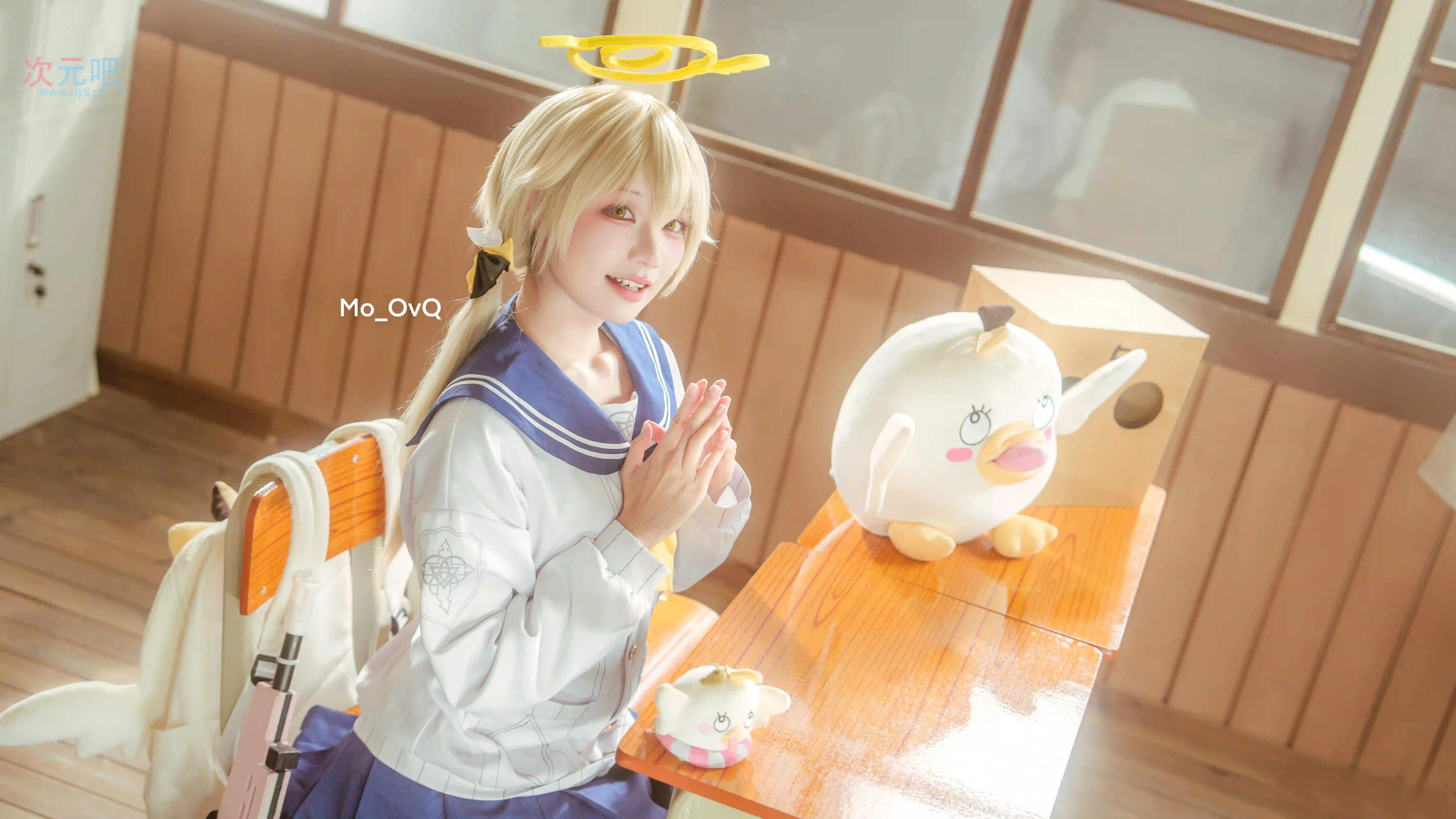 图片[2]-二次元COS分享[COSplay]今天也有在和大家一起好好学习喔-二次元COS分享次元吧