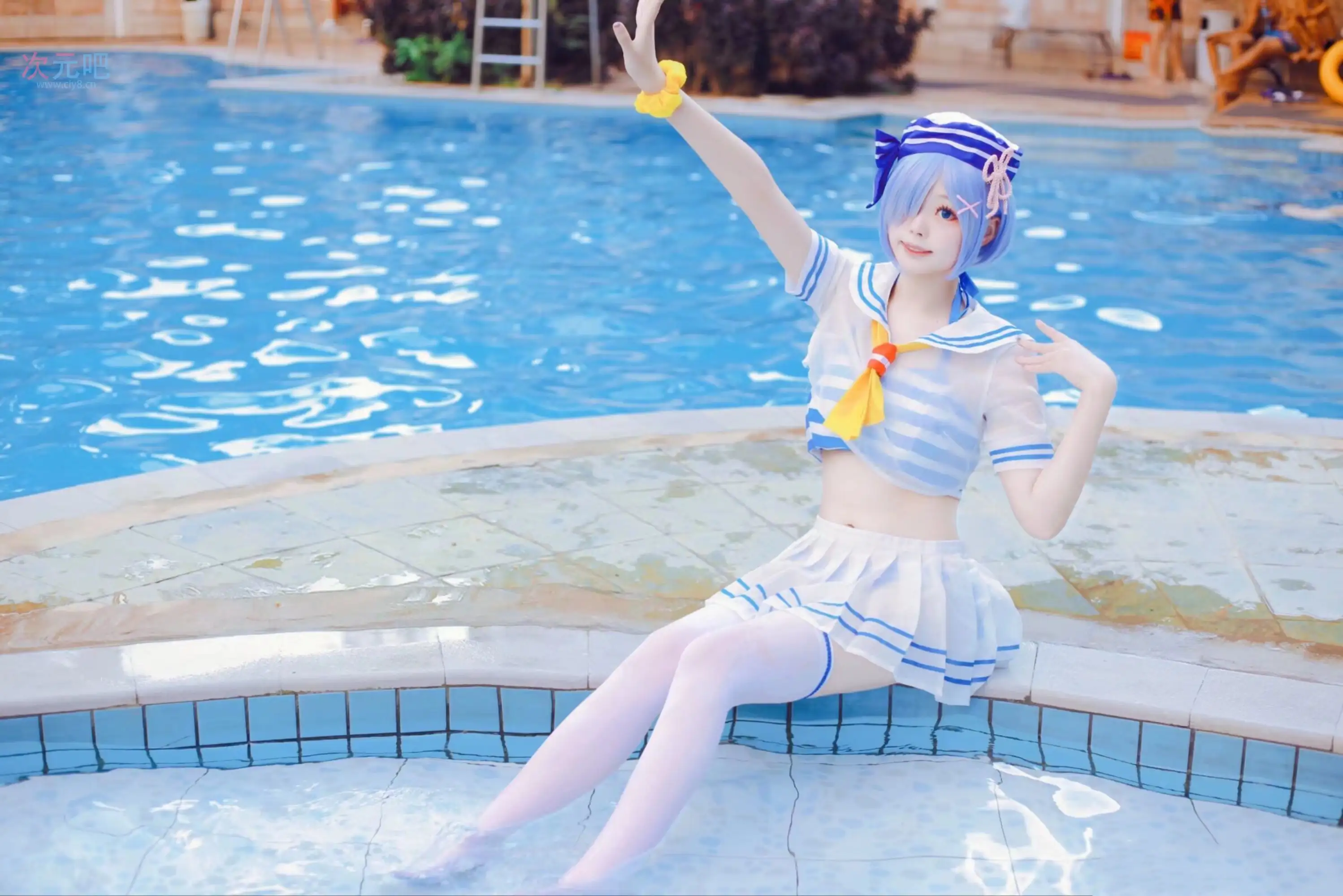 [COSplay]专属于蕾姆与你的夏天！！-二次元COS分享次元吧