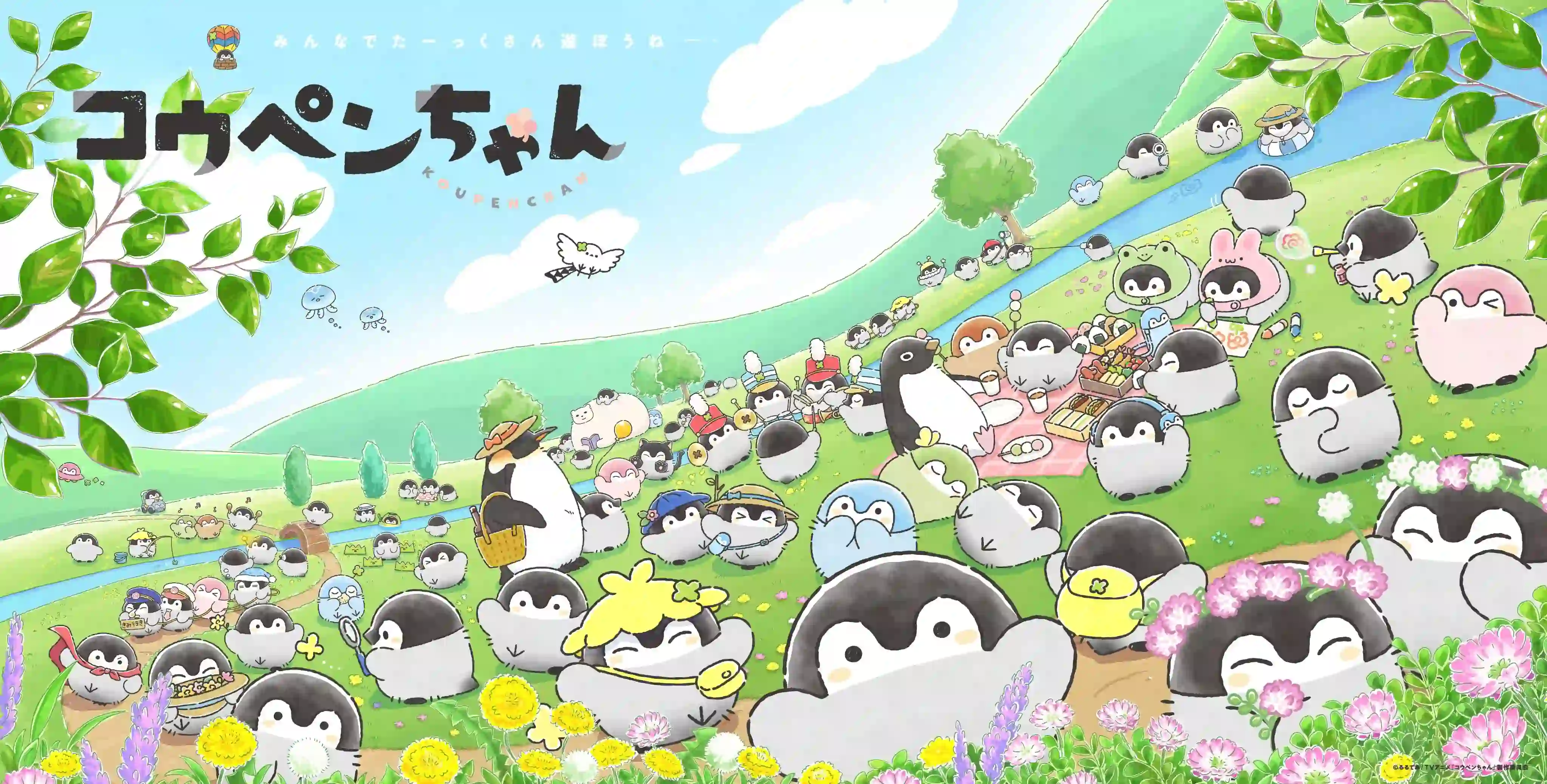 《正能量企鹅》公开第二弹主视觉图，该作正在播出中！-二次元COS分享次元吧