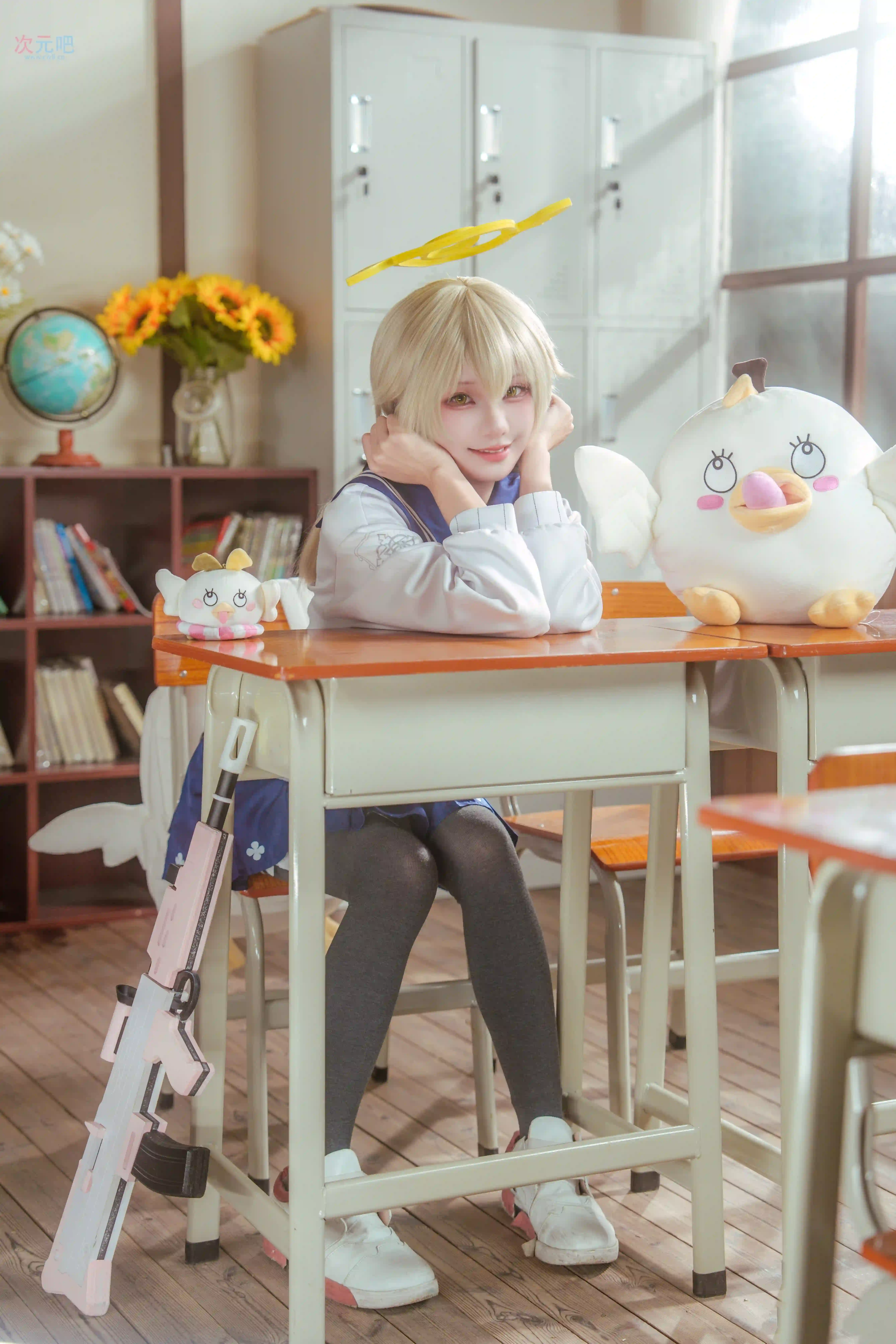 图片[8]-二次元COS分享[COSplay]今天也有在和大家一起好好学习喔-二次元COS分享次元吧